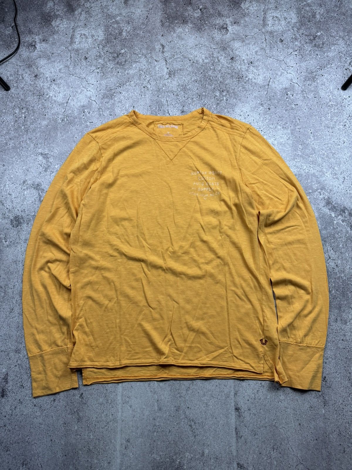 True Religion Vintage True Religion Drugs long sleeve big logo size XL Size US M / EU 48-50 / 2 - 4 Thumbnail