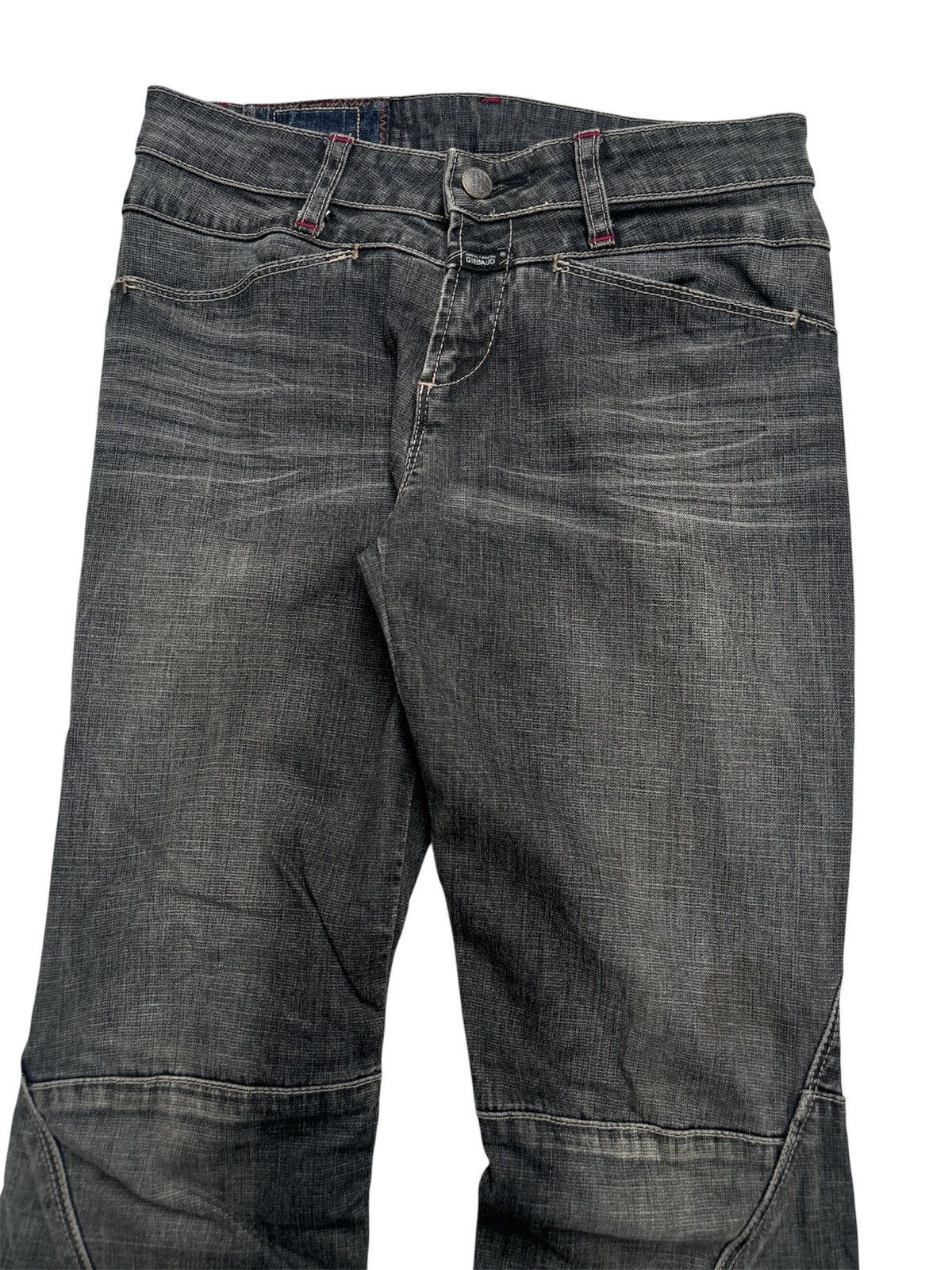 Marithe + Francois Girbaud Y2K X-Seam Flare Jeans Size US 27 - 3 Thumbnail