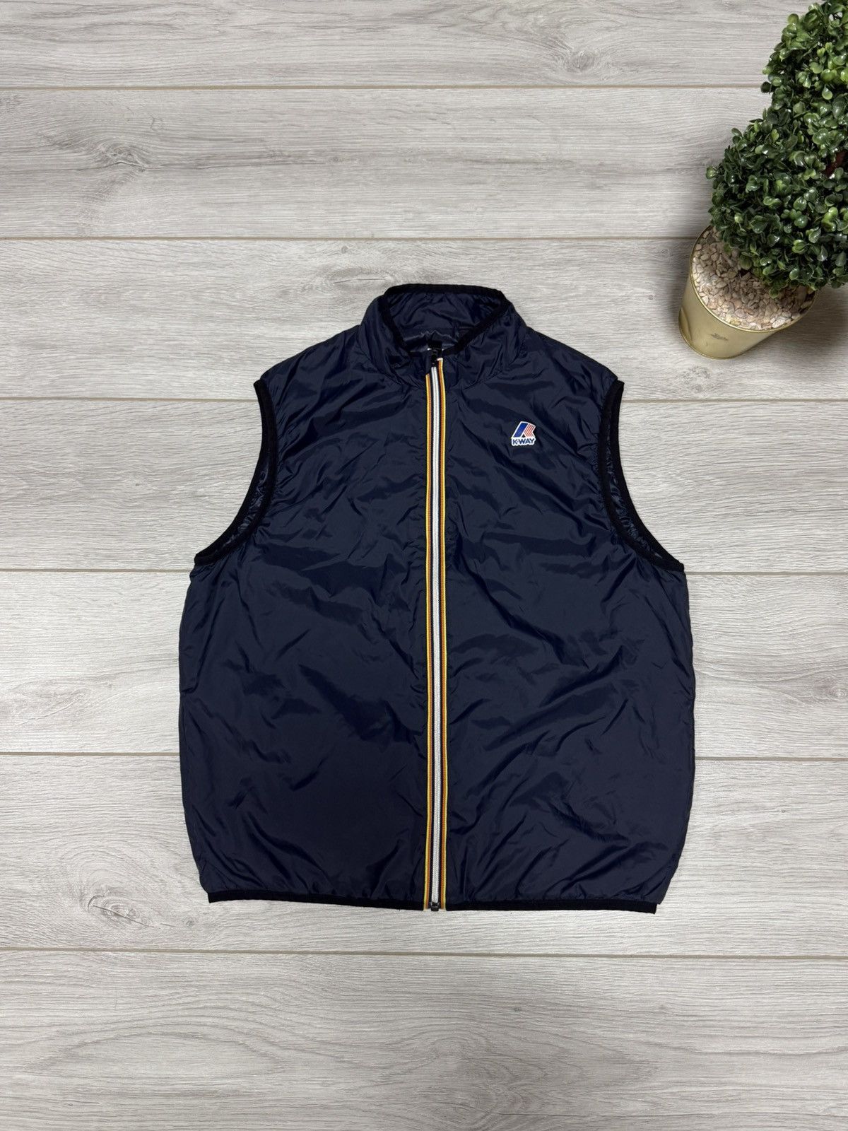 K-Way K way vest puffer zip bag Size US L / EU 52-54 / 3 - 1 Thumbnail