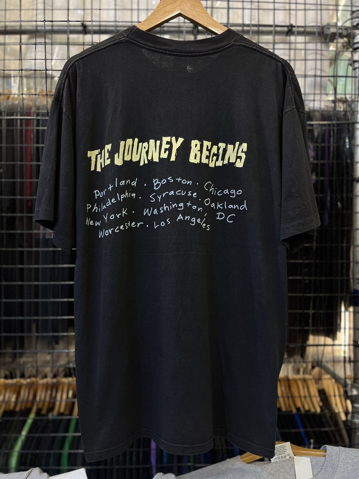 Band Tees × Vintage 1993 Vintage Billy Joel River Of Dreams World Tour Size US XL / EU 56 / 4 - 2 Thumbnail