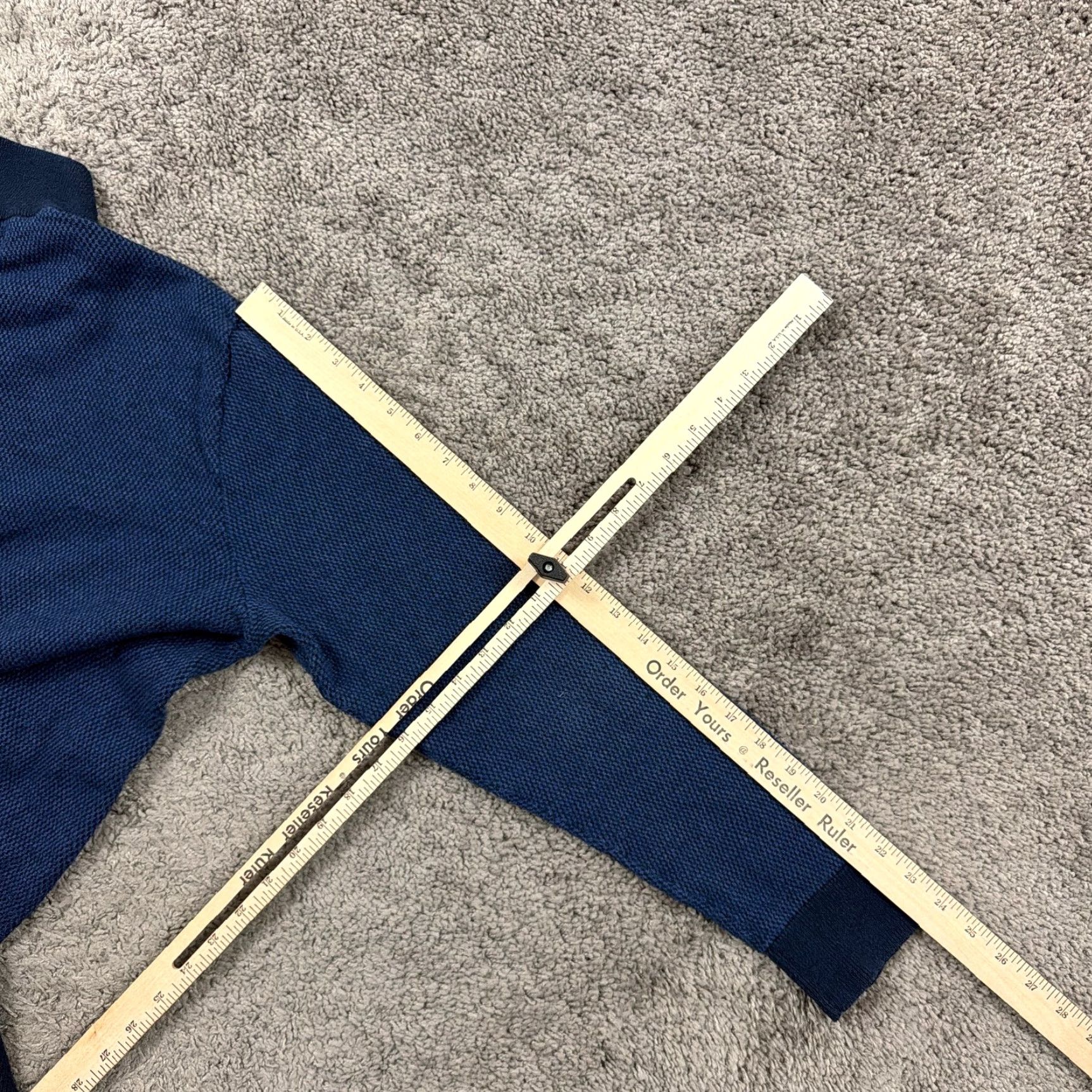 Vineyard Vines Vineyard Vines Sweater Mens L Blue Knit 1/4 Zip Mock Logo Wool Long Sleeve Beck Logo Size US L / EU 52-54 / 3 - 7 Thumbnail