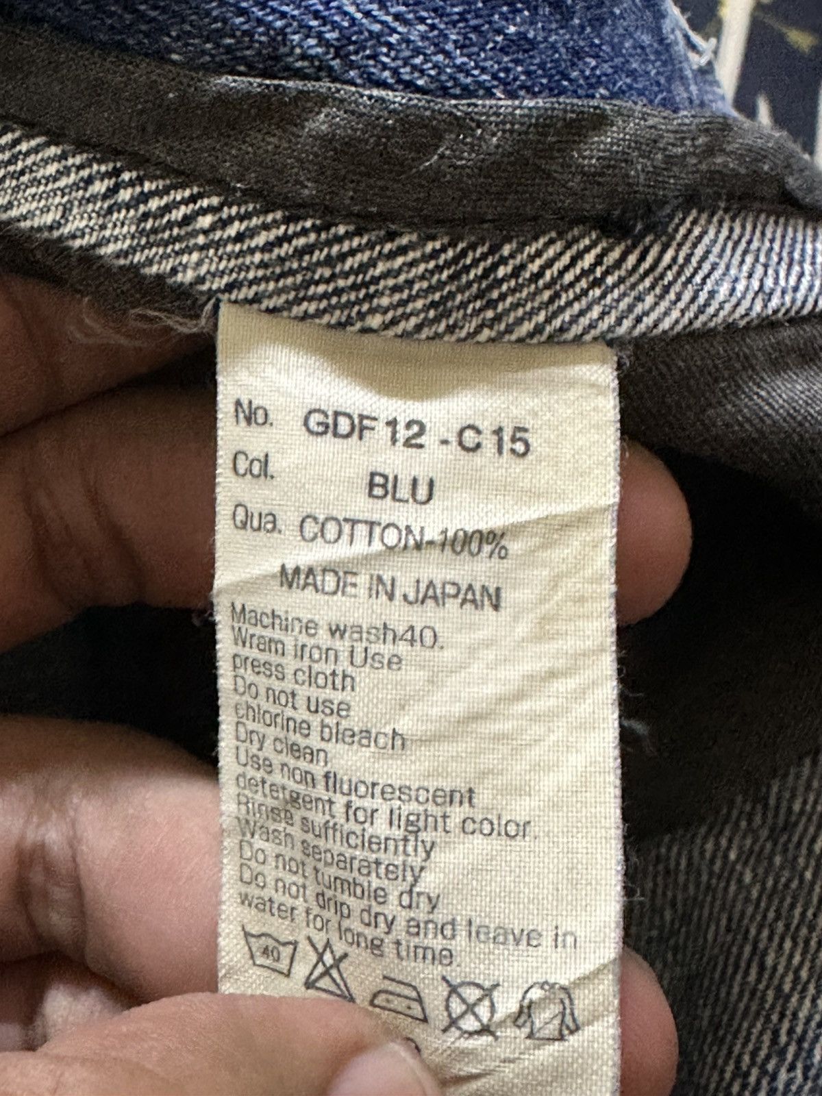 GOSTAR DE FUGA Vintage Go Star De Fuga Selvedge Faded Twisted Leg Denim Size US 31 - 8 Thumbnail
