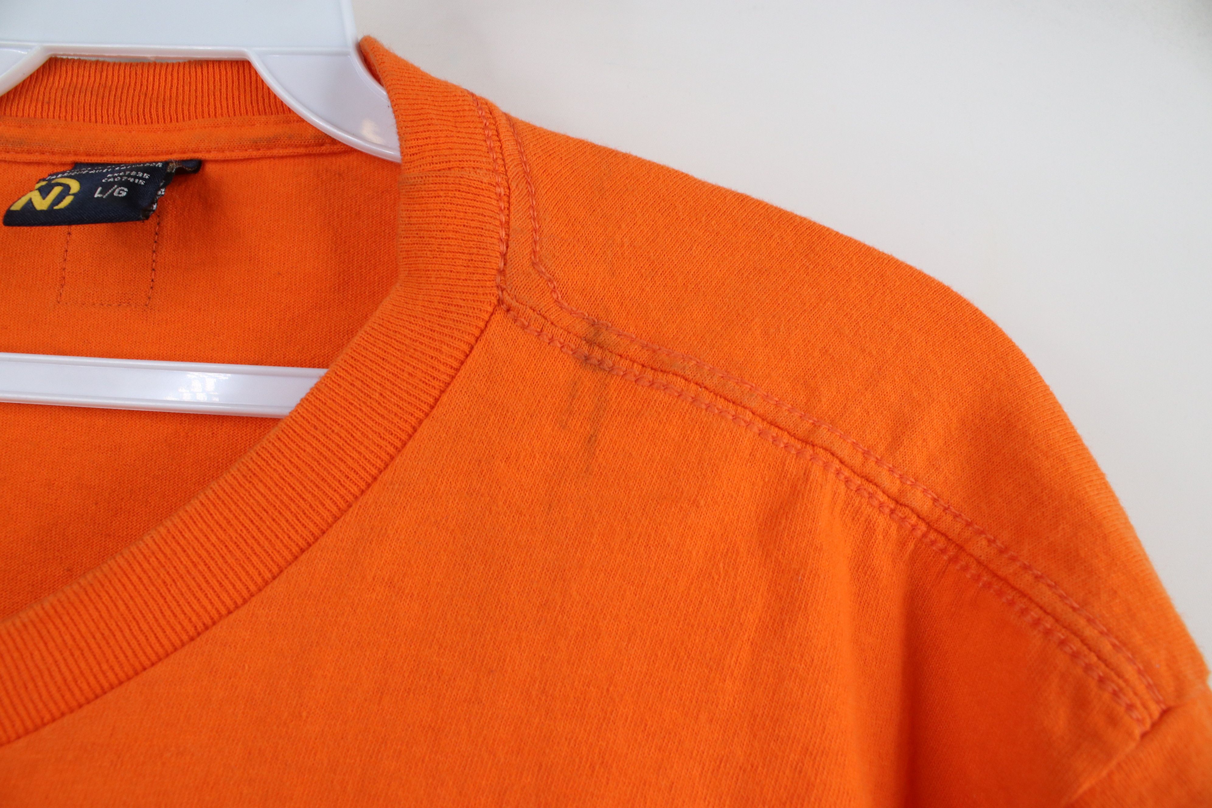 Nautica × Vintage Vintage 90s Nautica Spell Out Big Logo Short Sleeve T-Shirt Size US L / EU 52-54 / 3 - 6 Thumbnail