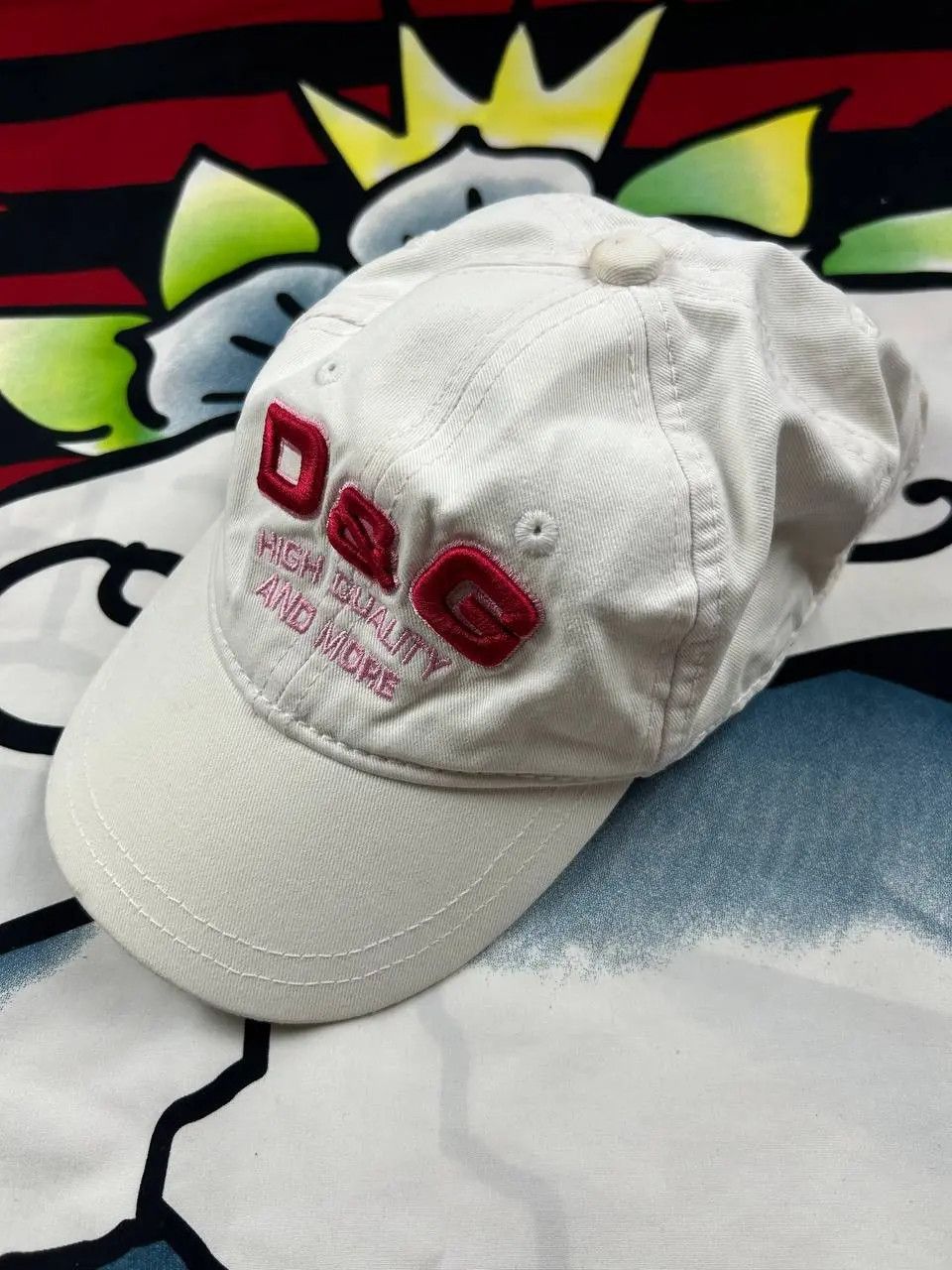Dolce & Gabbana Dolce & Gabbana Junior logo white cap kids Size M Size ONE SIZE - 2 Thumbnail
