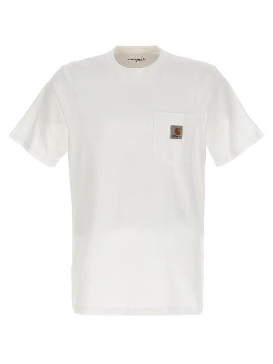 Carhartt Wip CARHARTT WIP Men T-Shirts I030434 02 XX White Size US XS / EU 42 / 0 - 1 Thumbnail