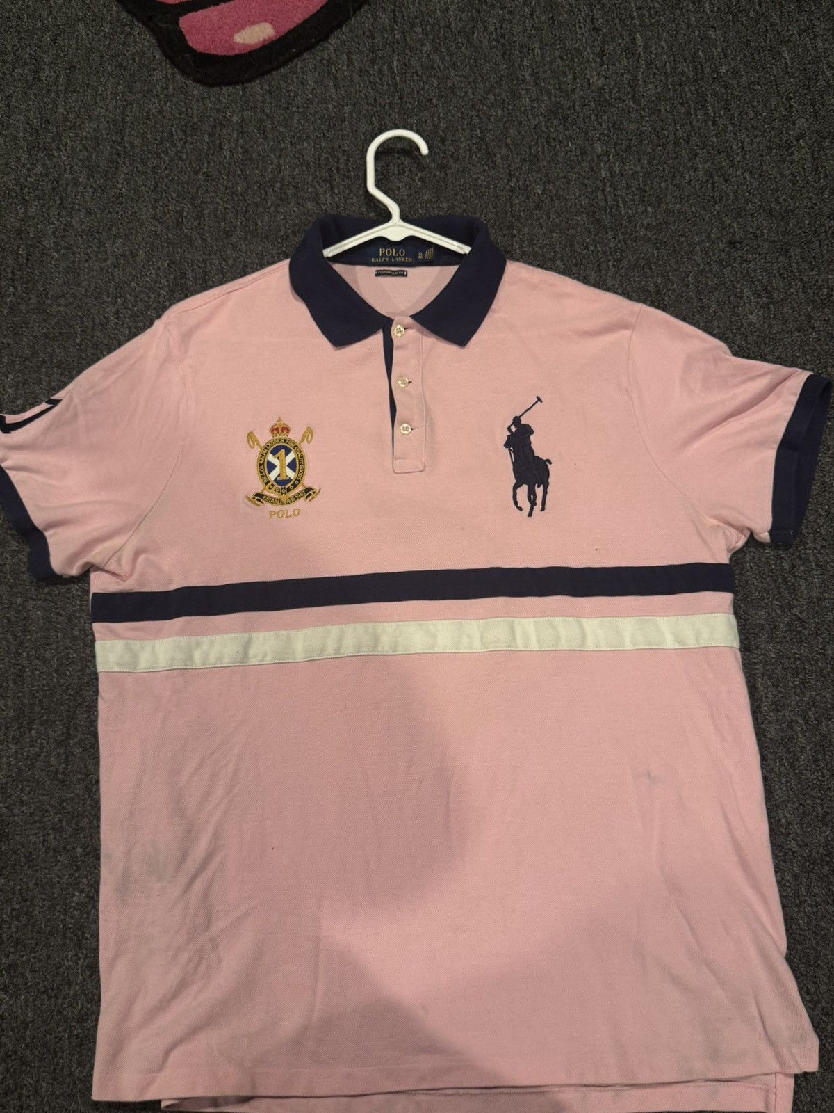 Polo Ralph Lauren Vintage Polo Ralph Lauren 1 Big Pony Polo Tee Y2K Size US XL / EU 56 / 4 - 2 Thumbnail