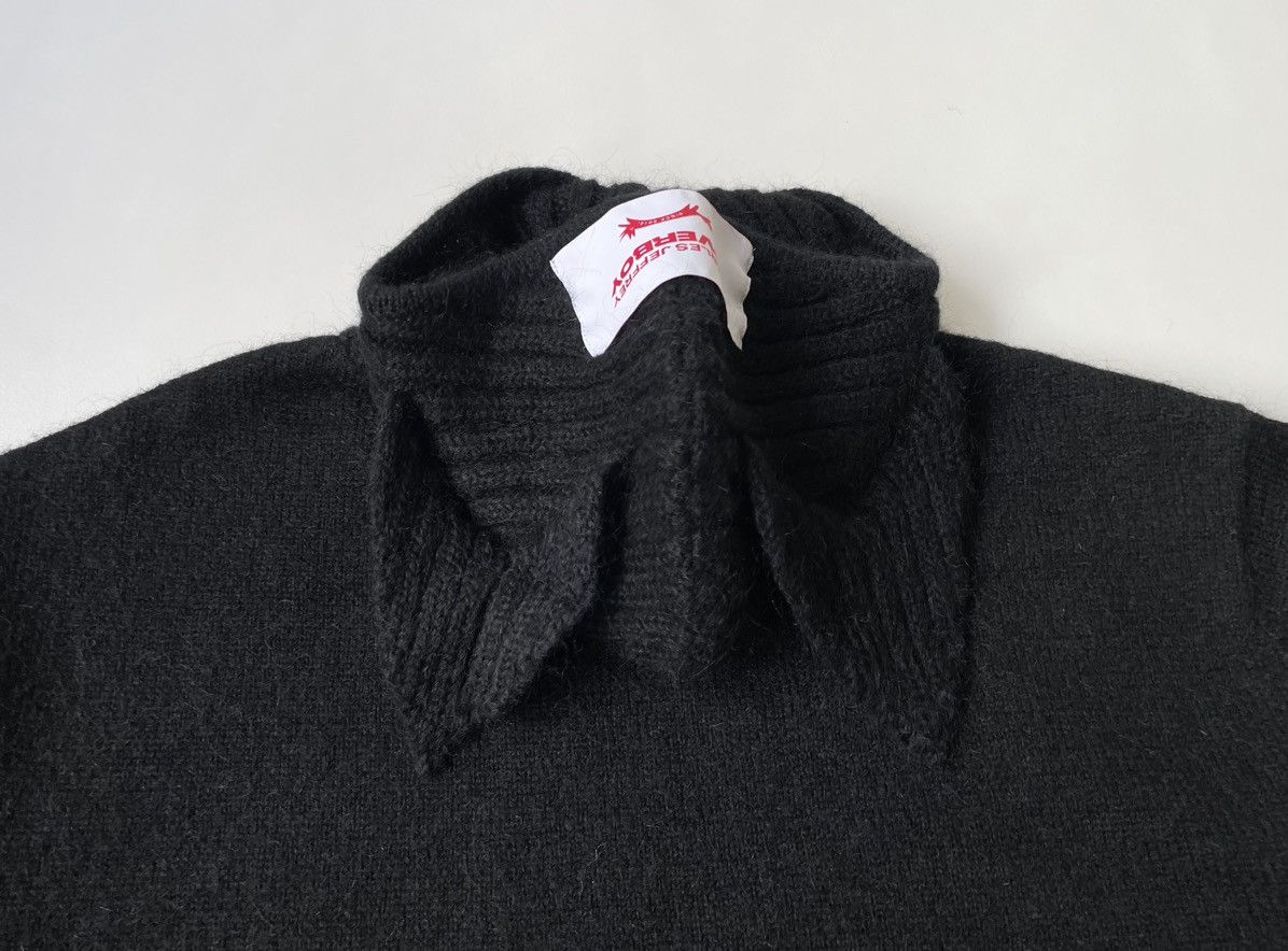 Charles Jeffrey LOVERBOY Black Mohair Ears Balaclava Sweater Size US XL / EU 56 / 4 - 11 Thumbnail