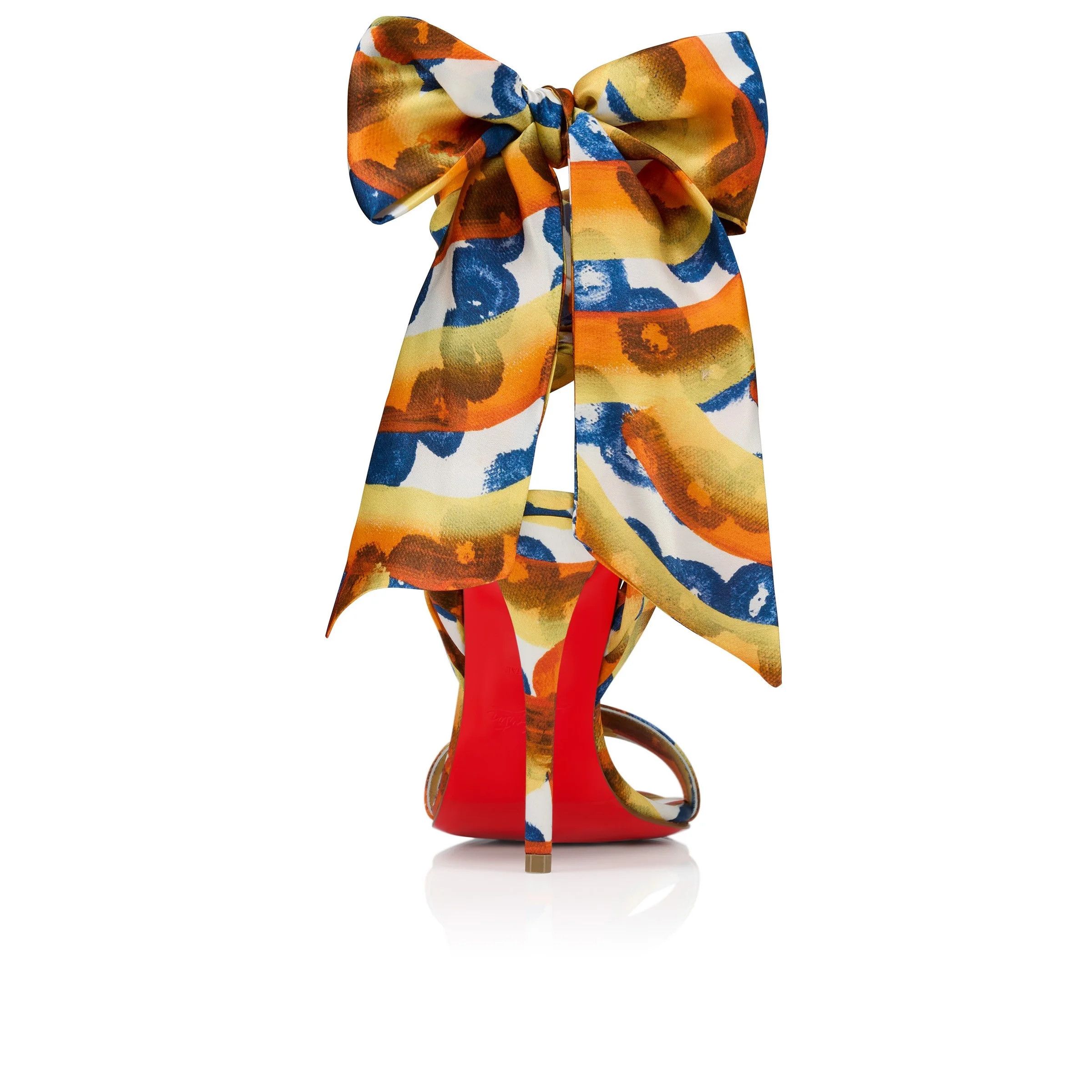 Christian Louboutin os11x0526 Miss Z 100mm Sandals Du Desert in Multicolor Size US 8 / IT 38 - 4 Thumbnail