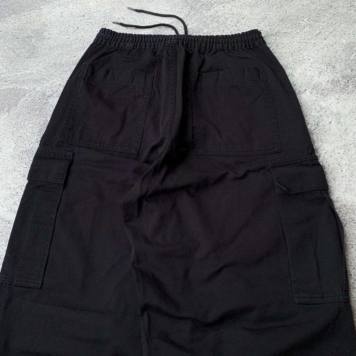 Japanese Brand Gu Super Wide Cargo Balloon Pants Like Yohji Yamamoto Size US 32 / EU 48 - 8 Thumbnail