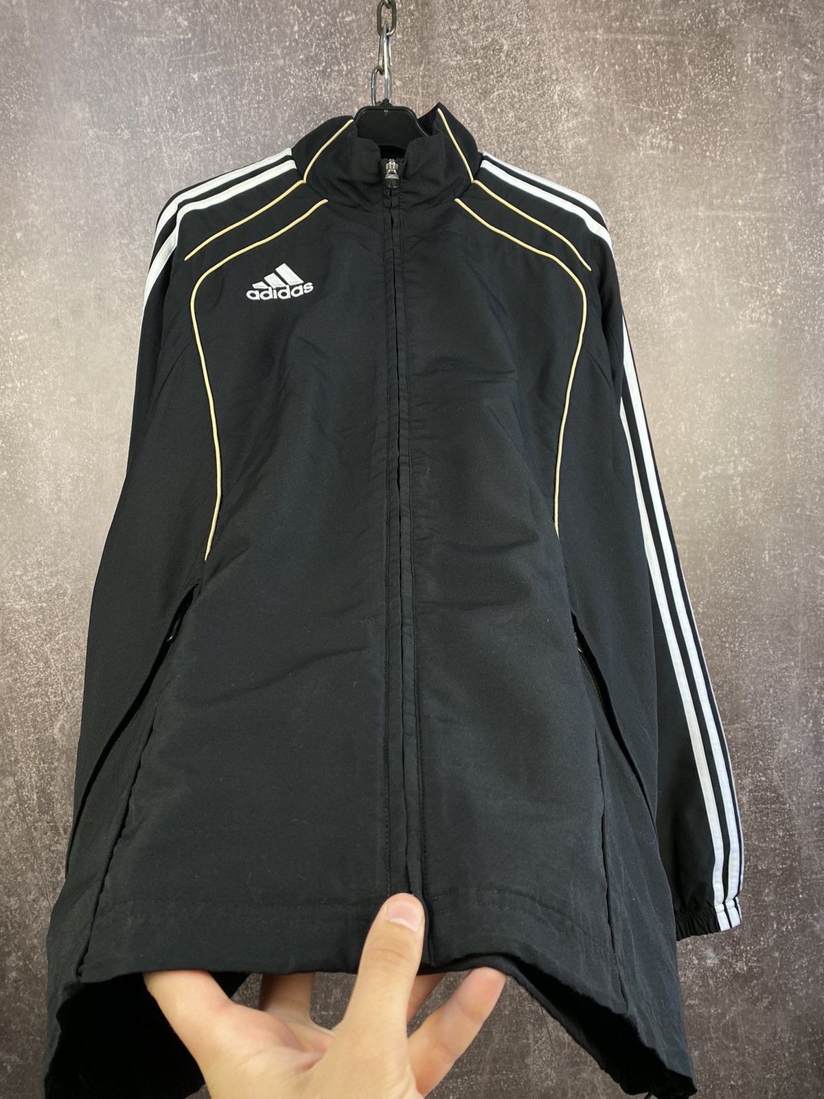 Adidas Vintage Adidas Track Jacket Striped Y2K Size US M / EU 48-50 / 2 - 3 Thumbnail
