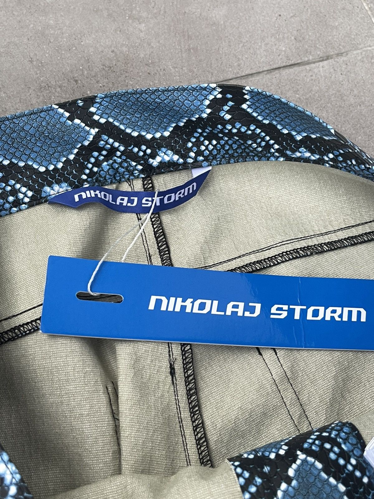 Other !DS! SS23 Nikolaj Storm Angelo Snake Skin Pattern Pants Size US 30 / EU 46 - 21 Thumbnail
