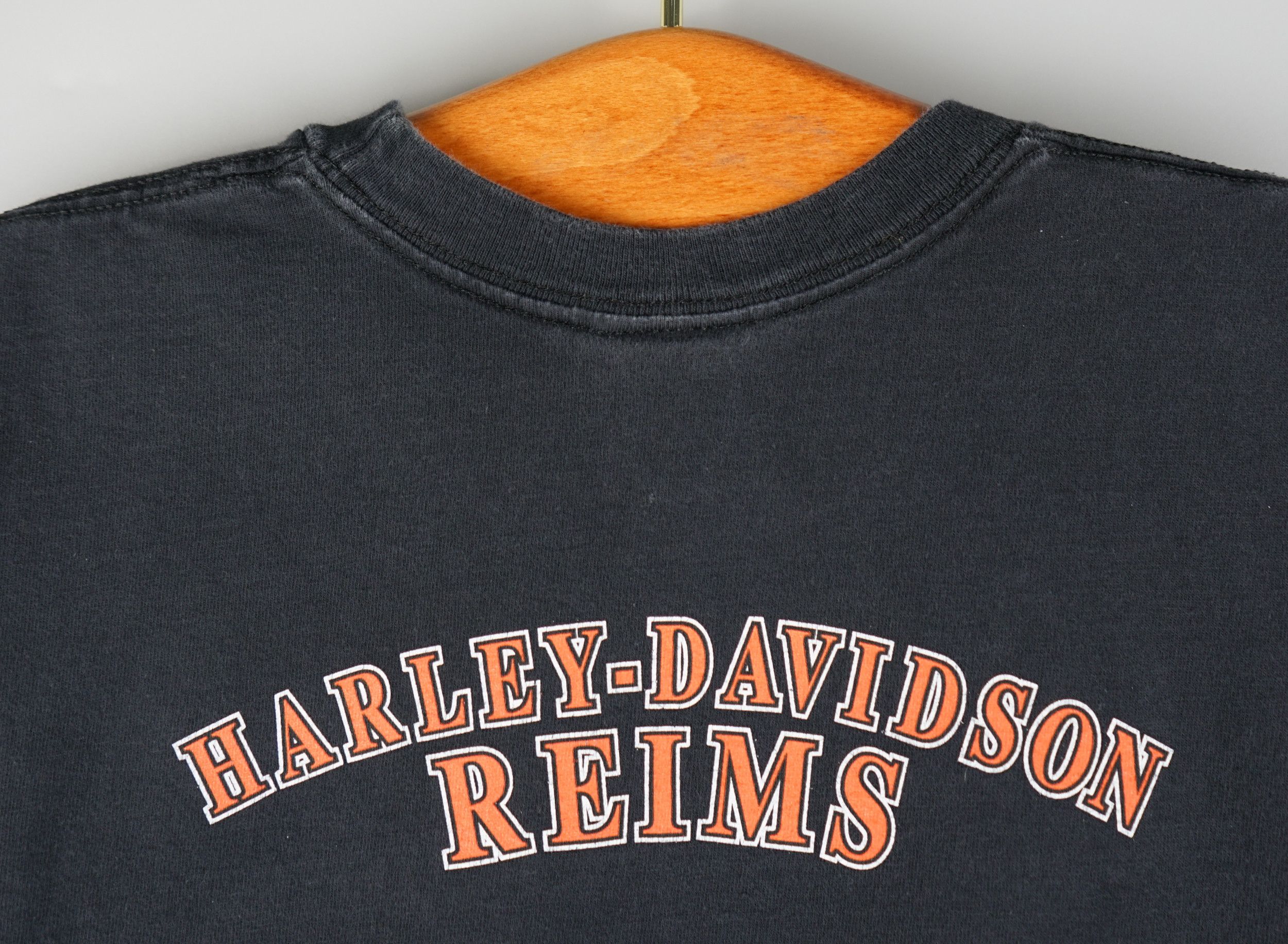 Harley Davidson × Vintage 2002 Harley Davidson France T-Shirt Size US S / EU 44-46 / 1 - 8 Thumbnail
