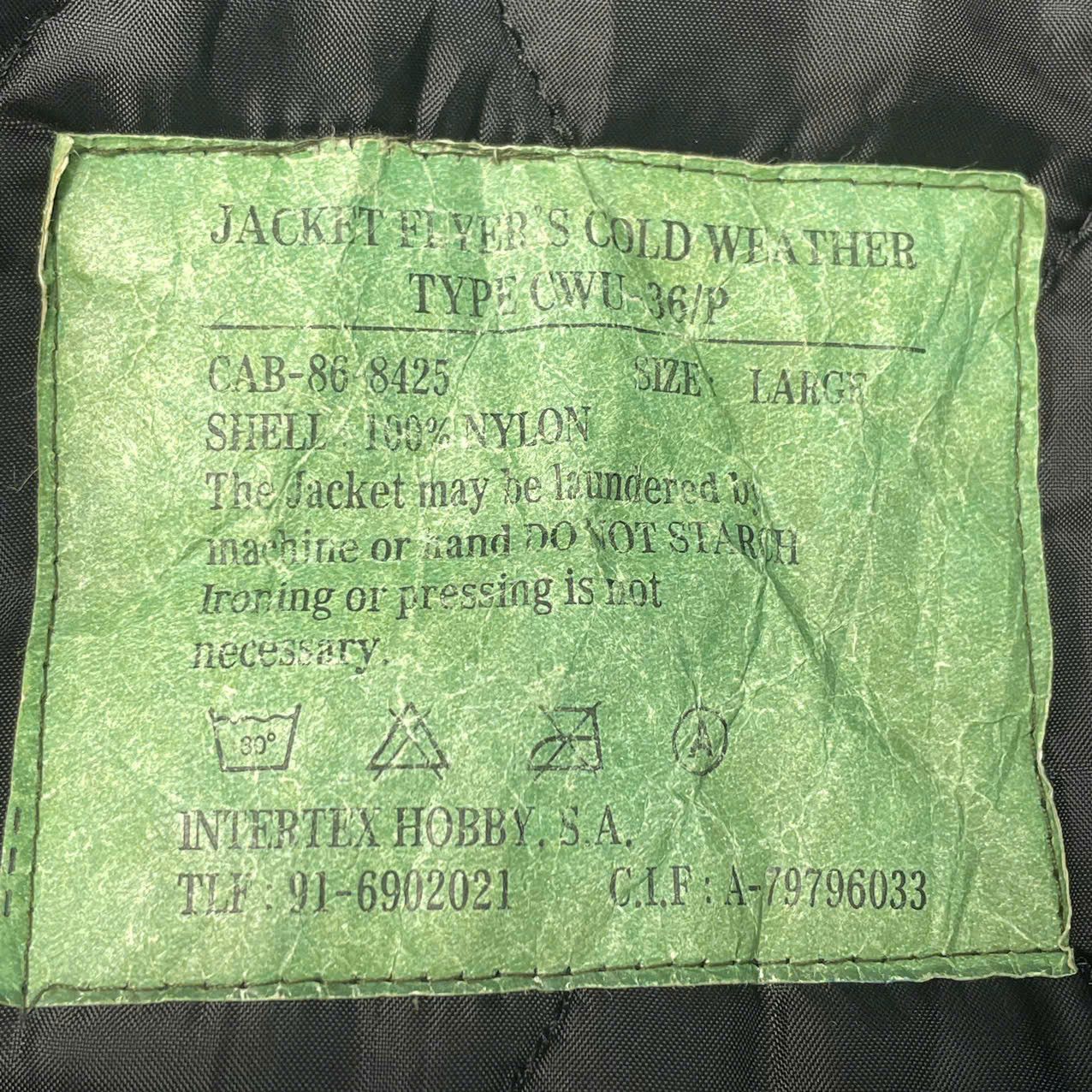Other Vintage CWU bomber Size US L / EU 52-54 / 3 - 6 Thumbnail