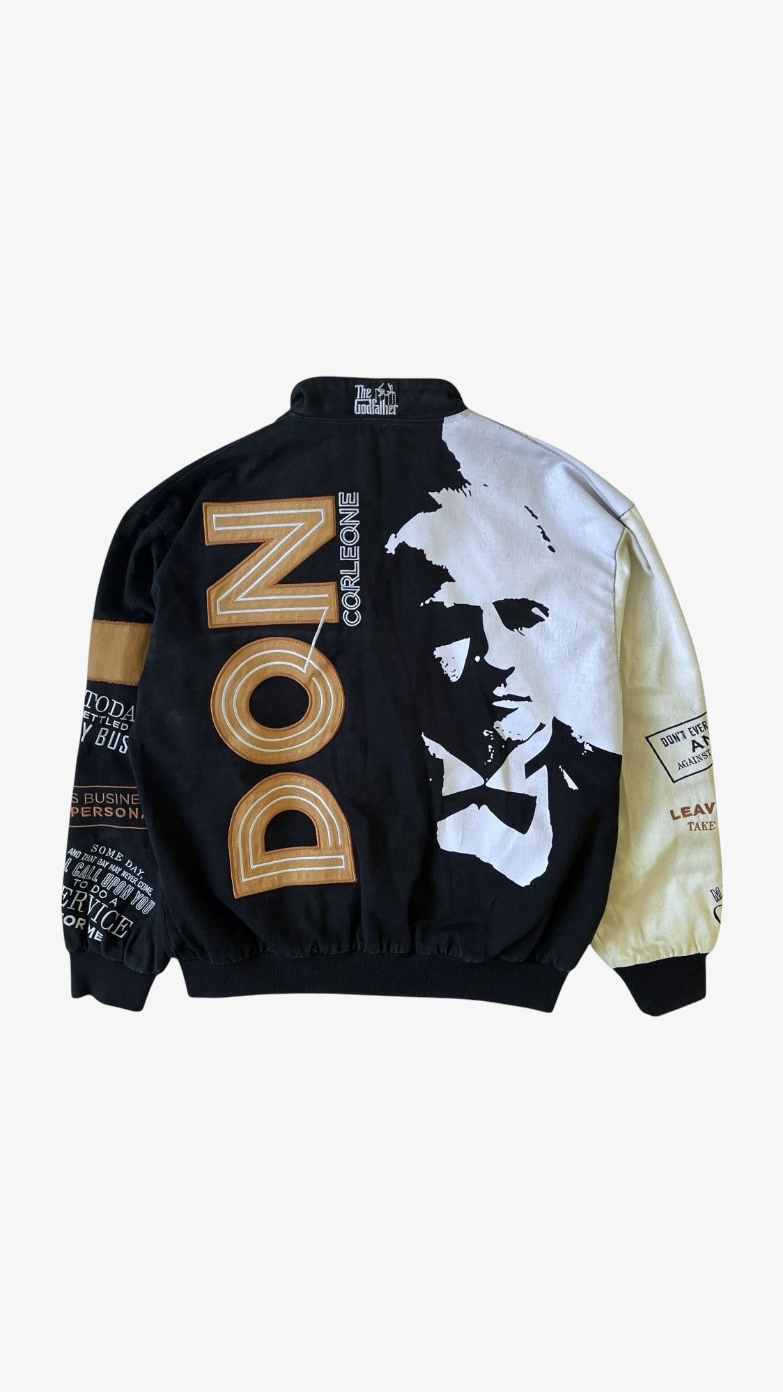Jeff Hamilton Vintage Y2K Jeff Hamilton The Godfather Don Corleone Jacket Size US L / EU 52-54 / 3 - 2 Thumbnail