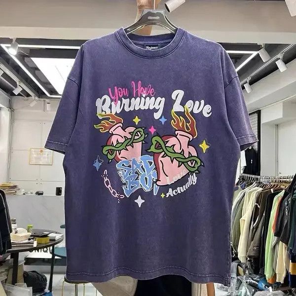 VIBE Heavy Wash T-shirt Size US M / EU 48-50 / 2 - 8 Thumbnail