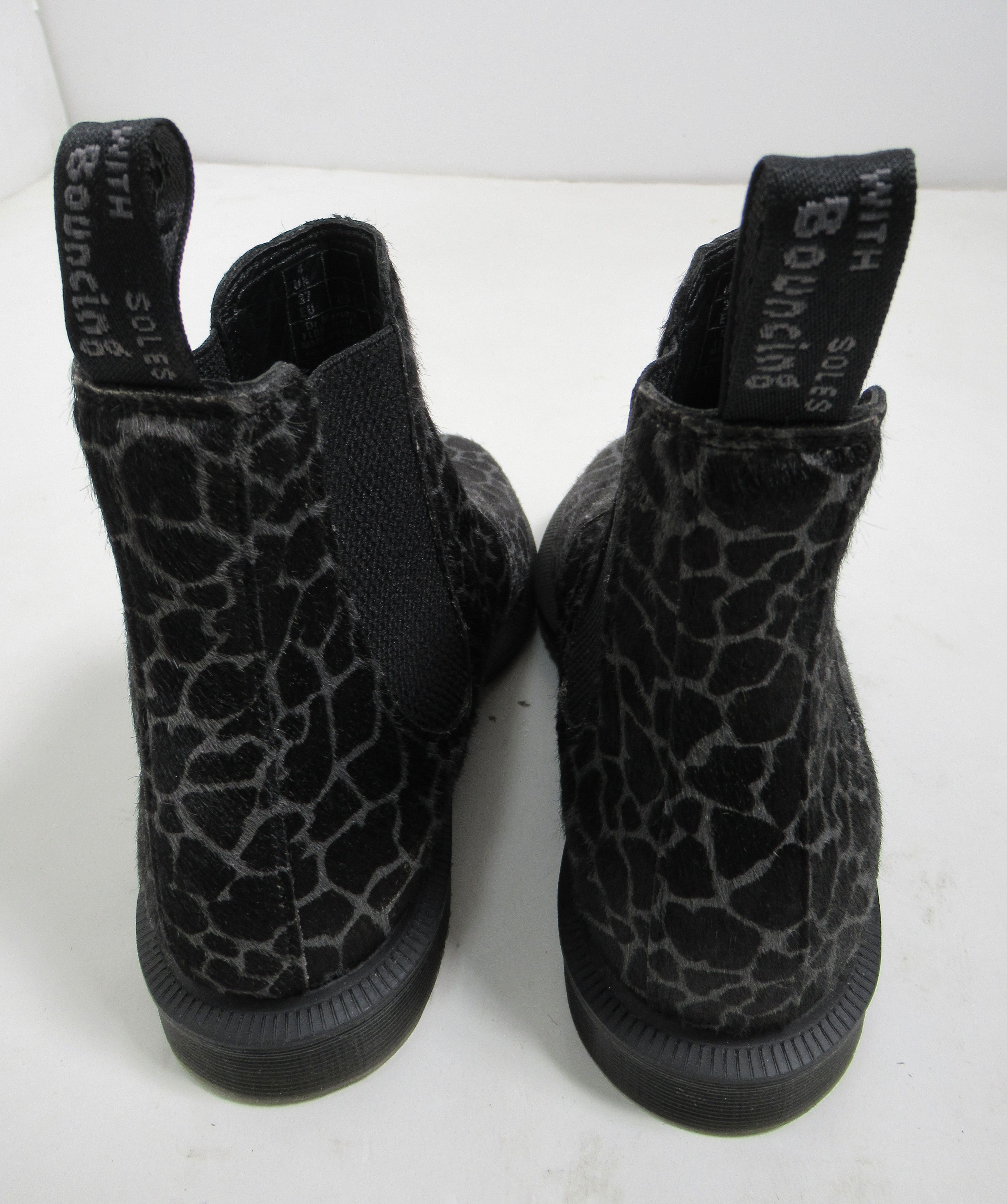 Dr. Martens Dr. Martens Flora Animal Print Chelsea Boots Black Grey Size US 6 / IT 36 - 6 Thumbnail