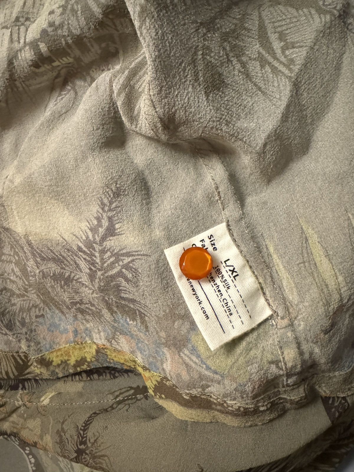 Bode BODE Riviera-print silk short-sleeve shirt Size US L / EU 52-54 / 3 - 6 Thumbnail