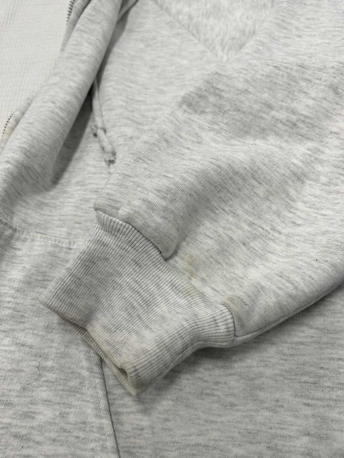 Other Grey and white thermal lined zip up hoodie Size US L / EU 52-54 / 3 - 3 Thumbnail