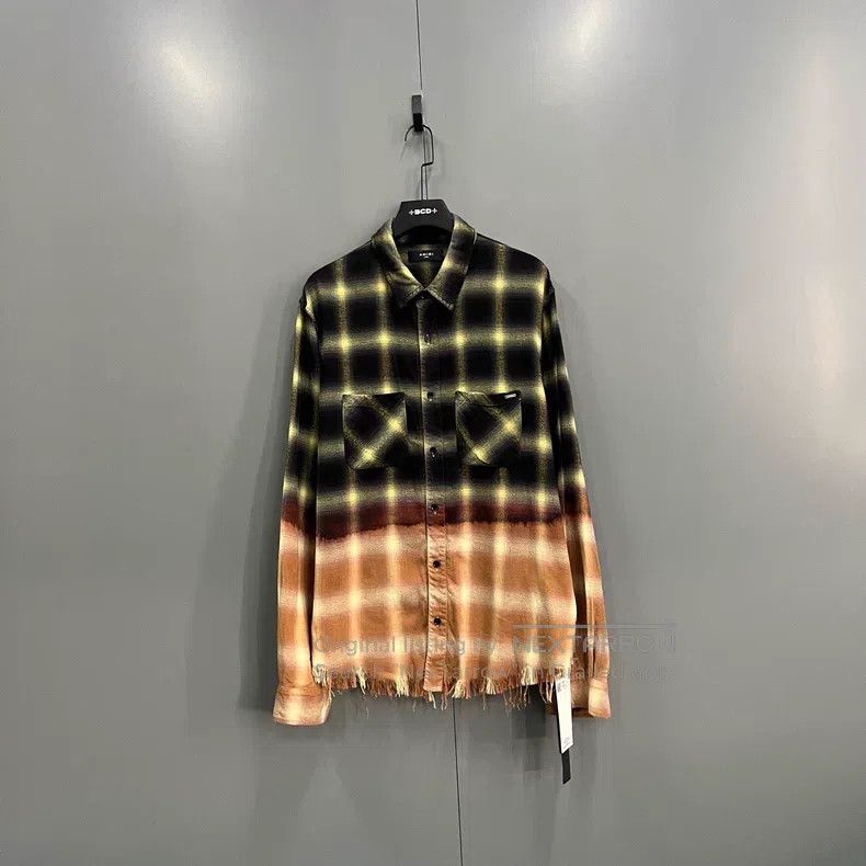 Amiri Amiri Size L Gradual check pocket shirt Size US L / EU 52-54 / 3 - 1 Thumbnail