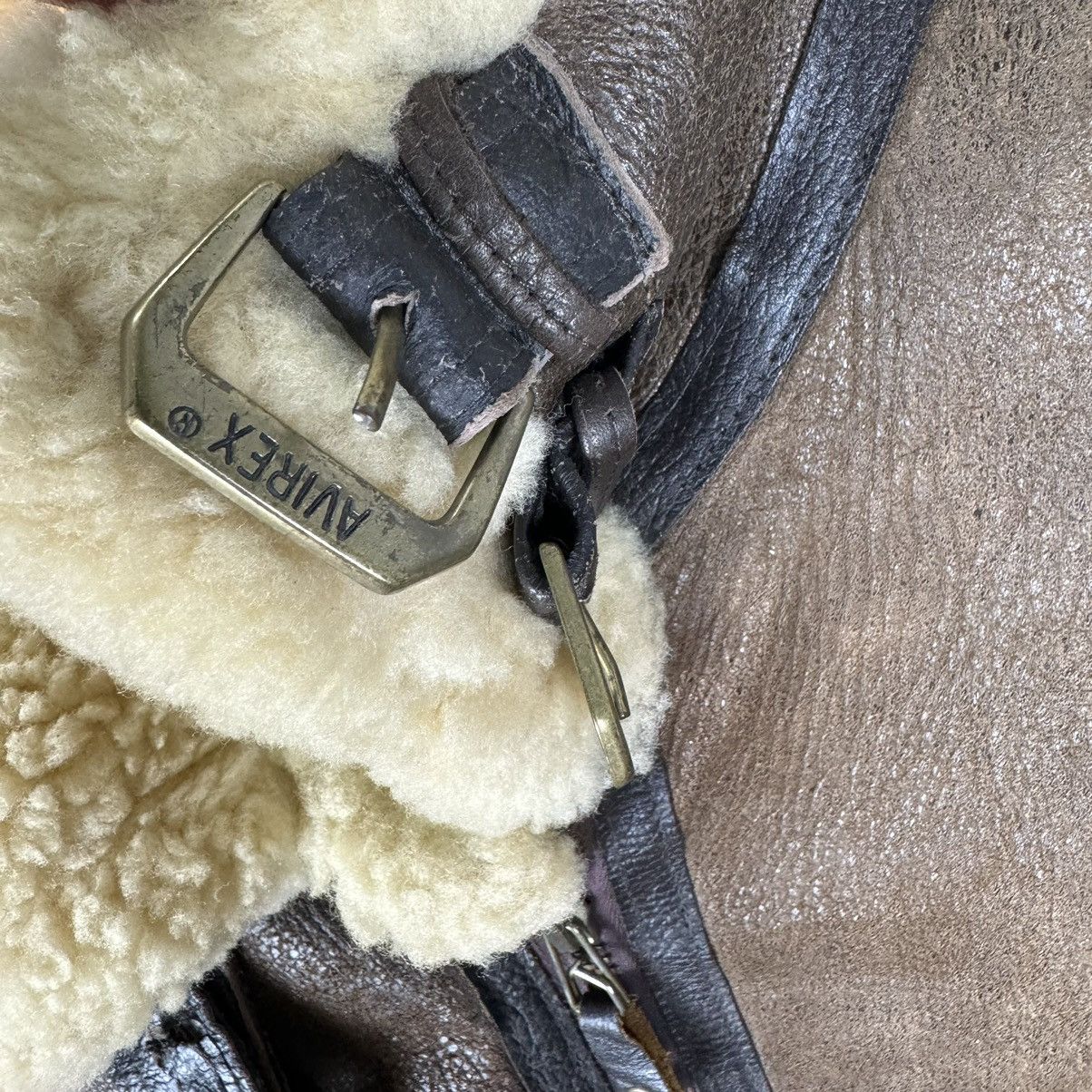 Avirex ☀️80s AVIREX LIMITED SHEEPSKIN B3 LEATHER JACKET Size US M / EU 48-50 / 2 - 5 Thumbnail
