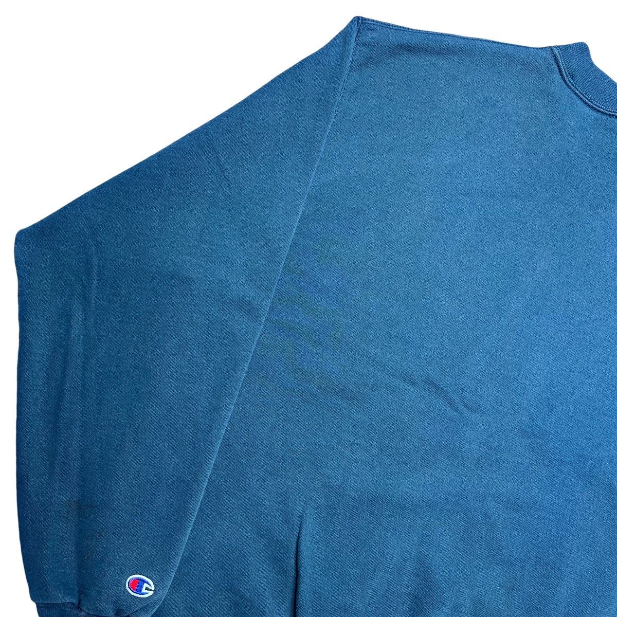 Champion × Vintage 90s Champion Blue Athletic Apparel Embroidered Sweatshirt Size US XL / EU 56 / 4 - 20 Thumbnail