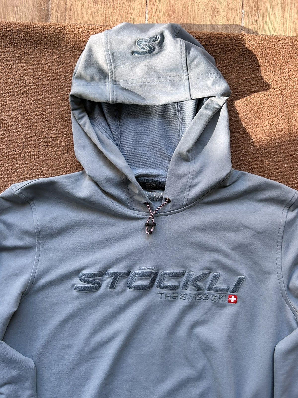 Vintage Vintage Stockli Swiss Ski Sweatshirt Size US L / EU 52-54 / 3 - 2 Thumbnail