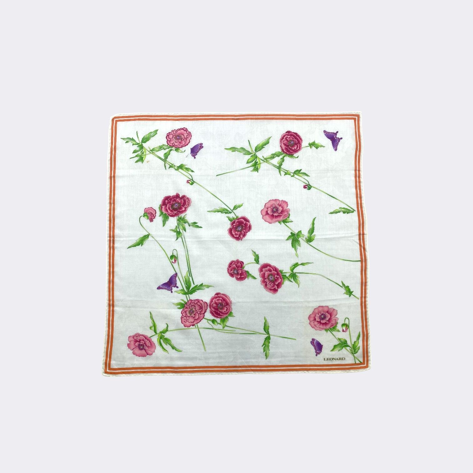 Vintage Vintage Leonard Handkerchief Neckerchief H173N Size ONE SIZE - 1 Thumbnail