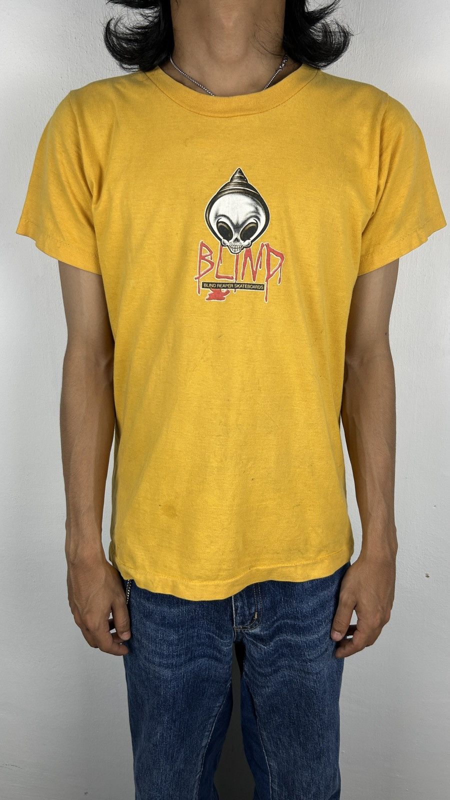 Blind Skateboards × Vintage 1990s Blind Skateboarding - Reaper Size US S / EU 44-46 / 1 - 2 Thumbnail