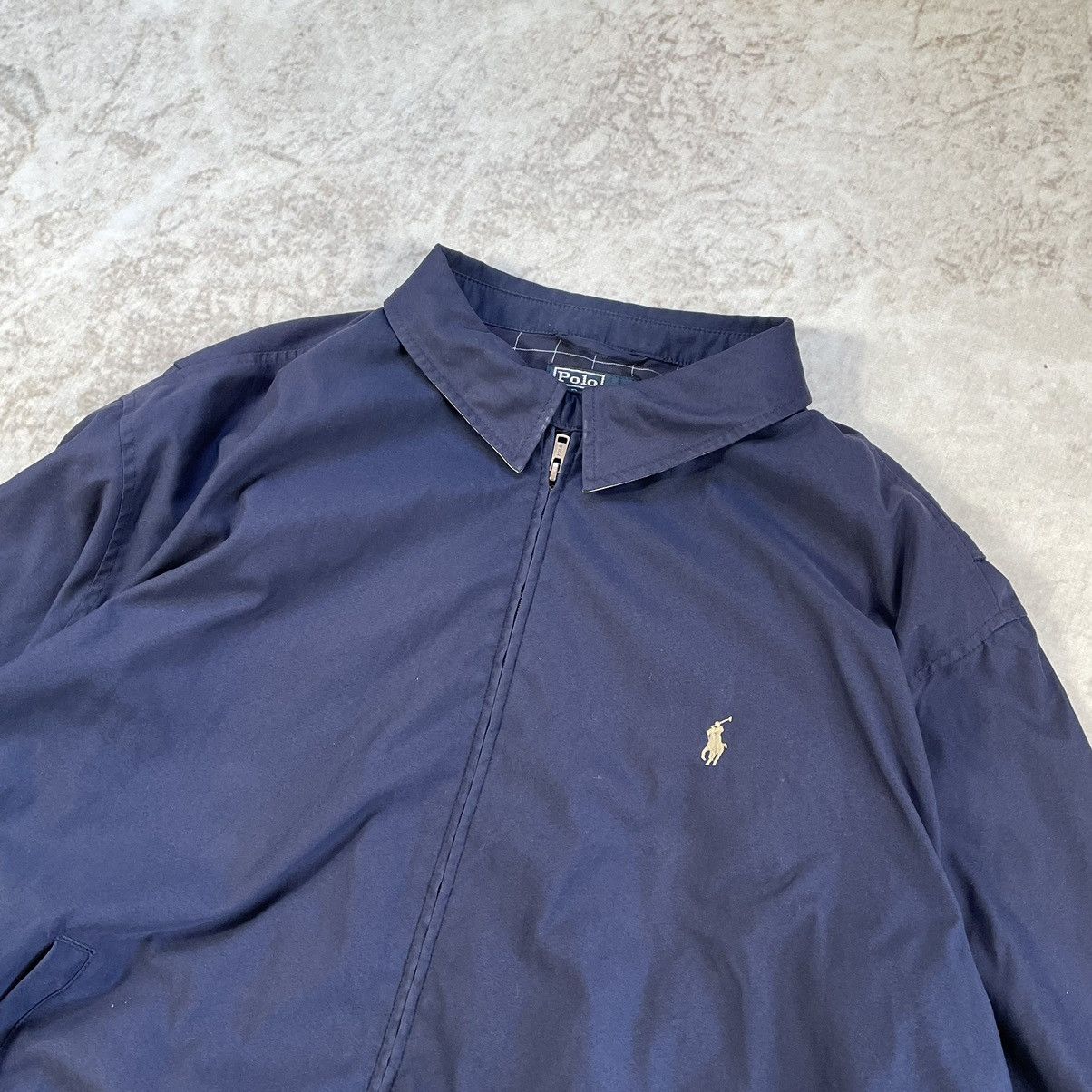 Polo Ralph Lauren × Vintage Polo Ralph Lauren Vintage Check Bomber Jacket / Sz 3XB Size US XXL / EU 58 / 5 - 3 Thumbnail