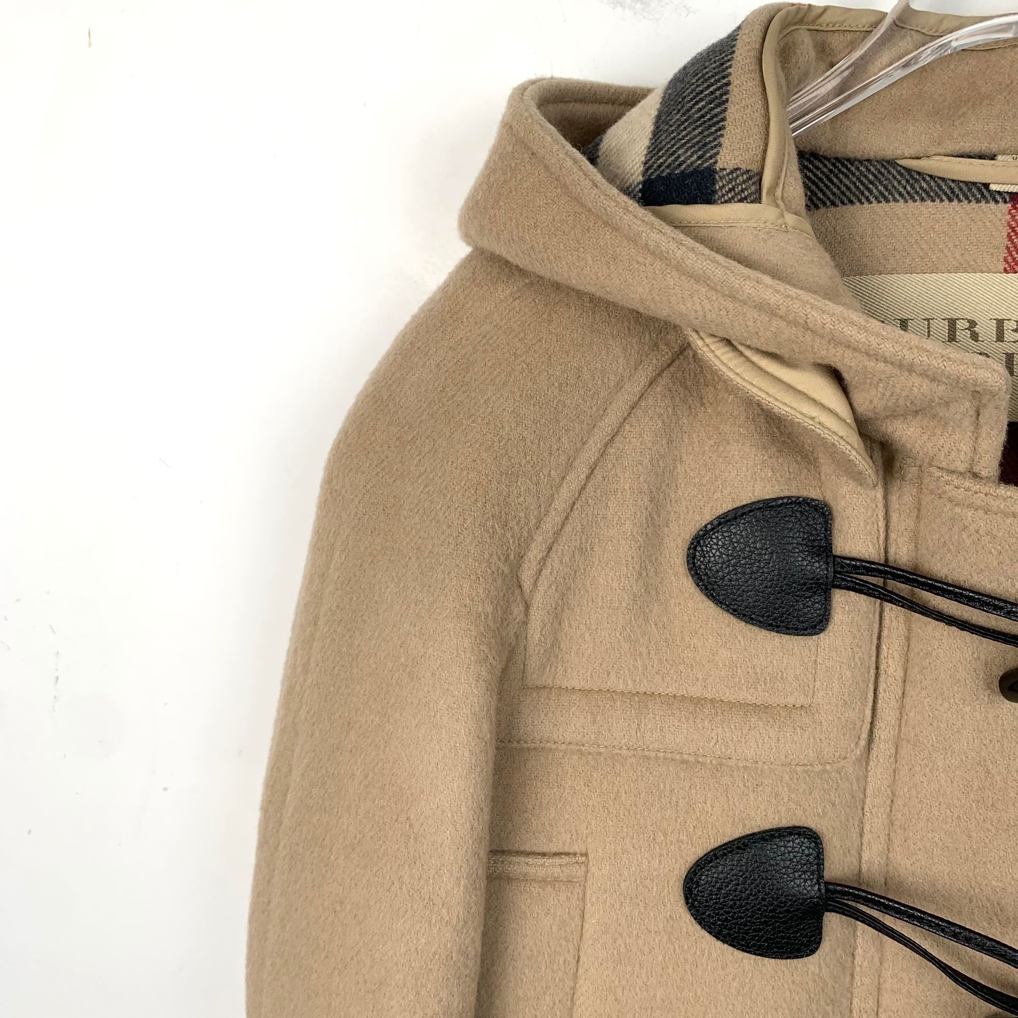 Burberry Burberry Brit Wool Hooded Duffle Coat With Toggle Closures S Size XS / US 0-2 / IT 36-38 - 6 Thumbnail