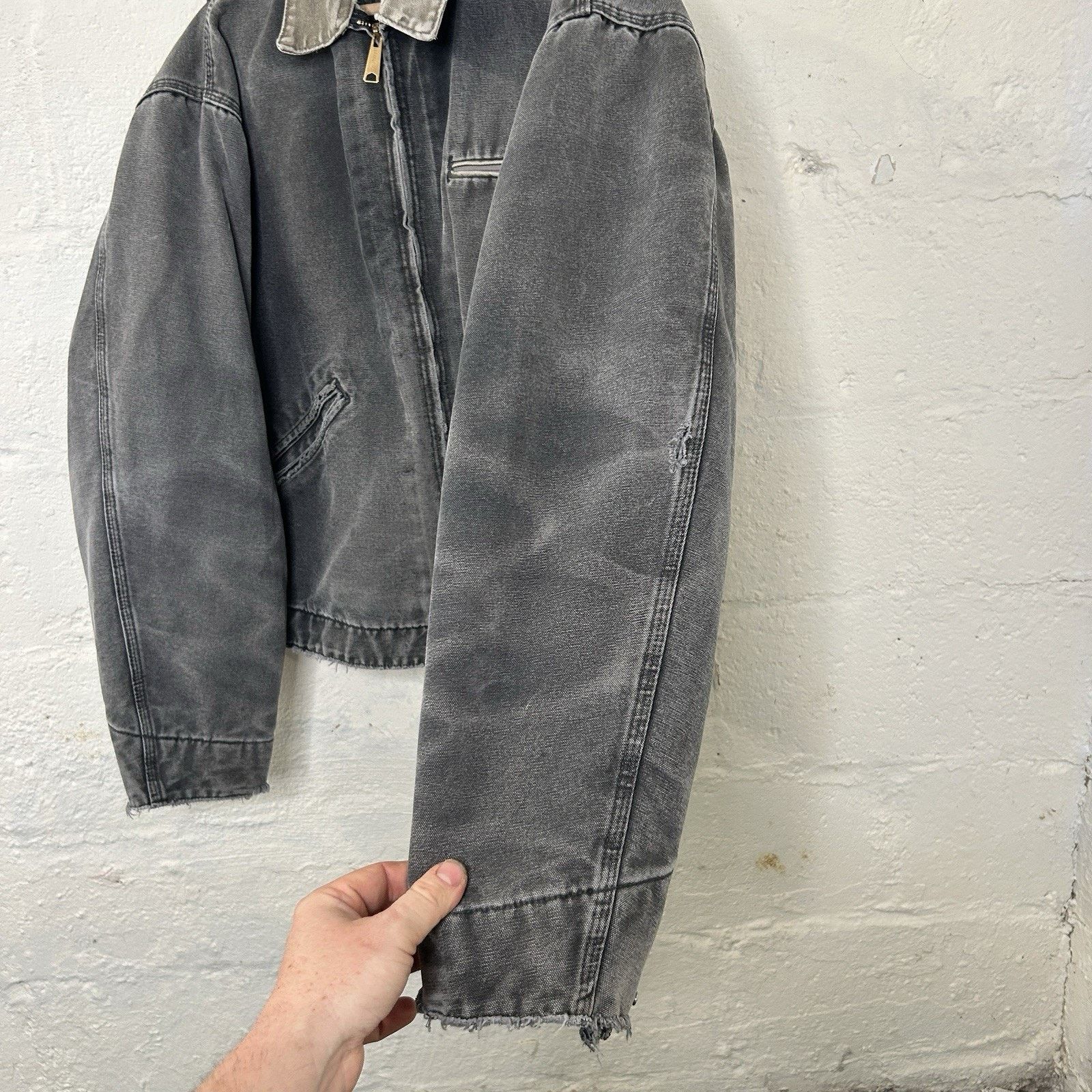 Carhartt Vintage Carhartt Blanket-Lined Detroit Jacket “Petrol” J97 Size US XL / EU 56 / 4 - 11 Thumbnail