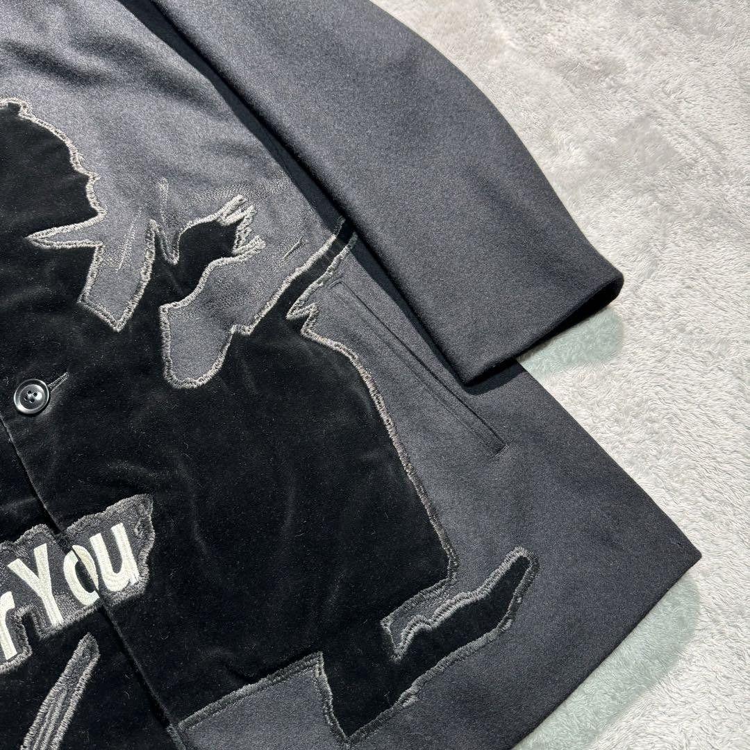 Yohji Yamamoto Yohji Yamamoto 17aw Velvet Switch Samurai Jacket Size US M / EU 48-50 / 2 - 5 Thumbnail