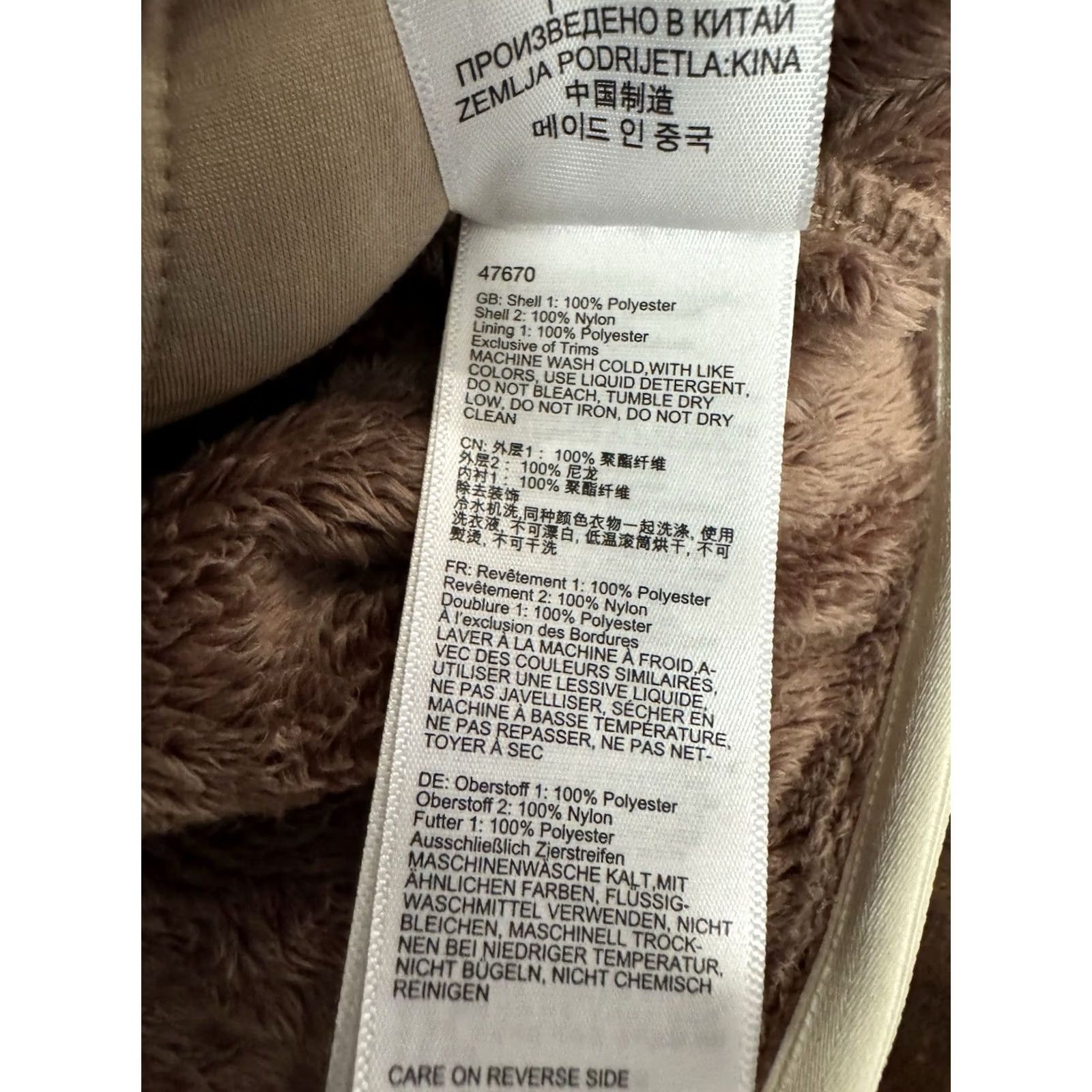 Marmot Marmot Fleece 1/2 Zip Hooded Jacket White Cream/Brown Womens XL Jacket Hooded Fleece Womens XL Marmot White Cream/Brown Size XL / US 12-14 / IT 48-50 - 6 Thumbnail