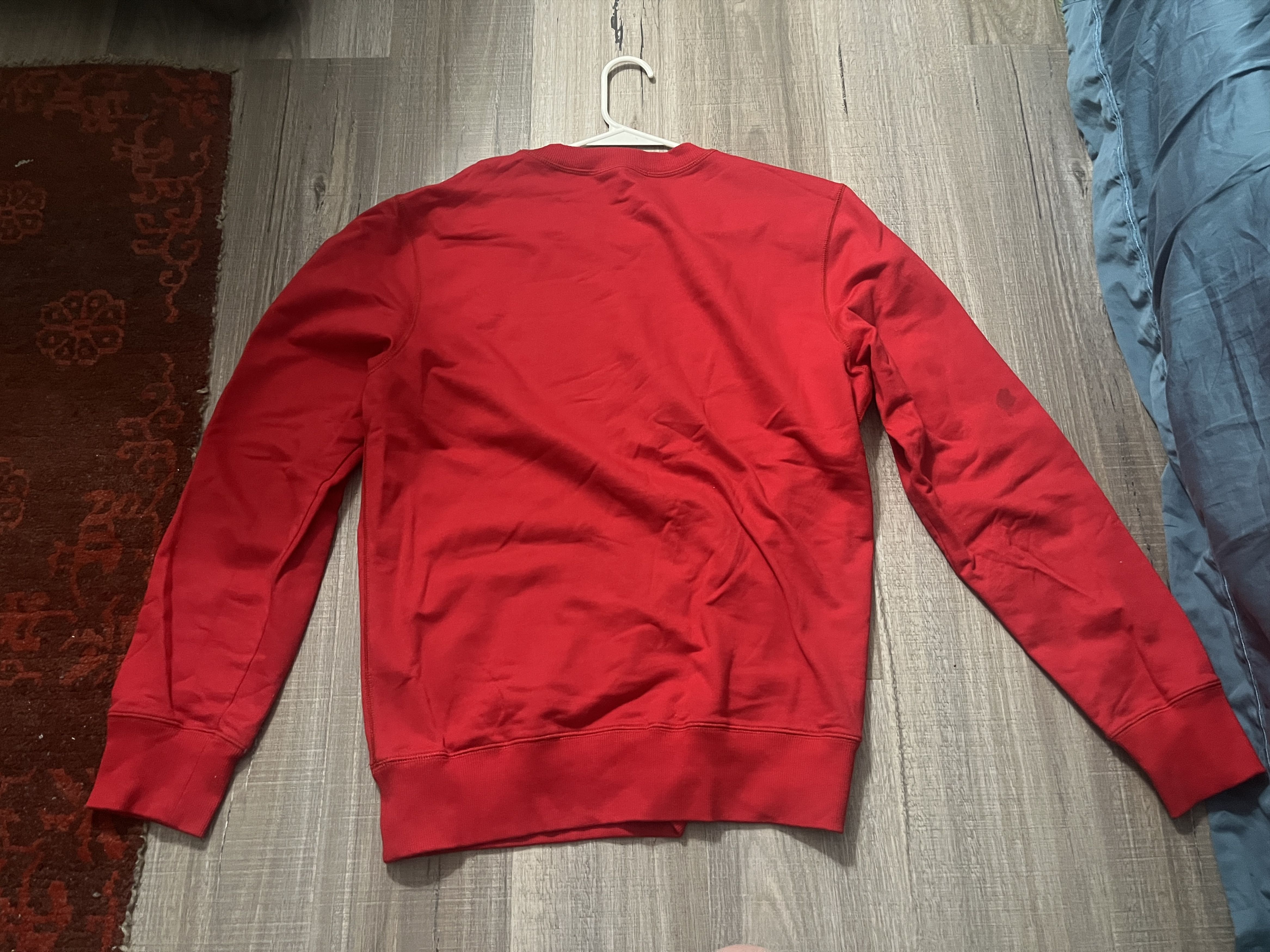 Louis Vuitton × Supreme Supreme x Louis Vuitton Red Sweatshirt Size US L / EU 52-54 / 3 - 4 Thumbnail