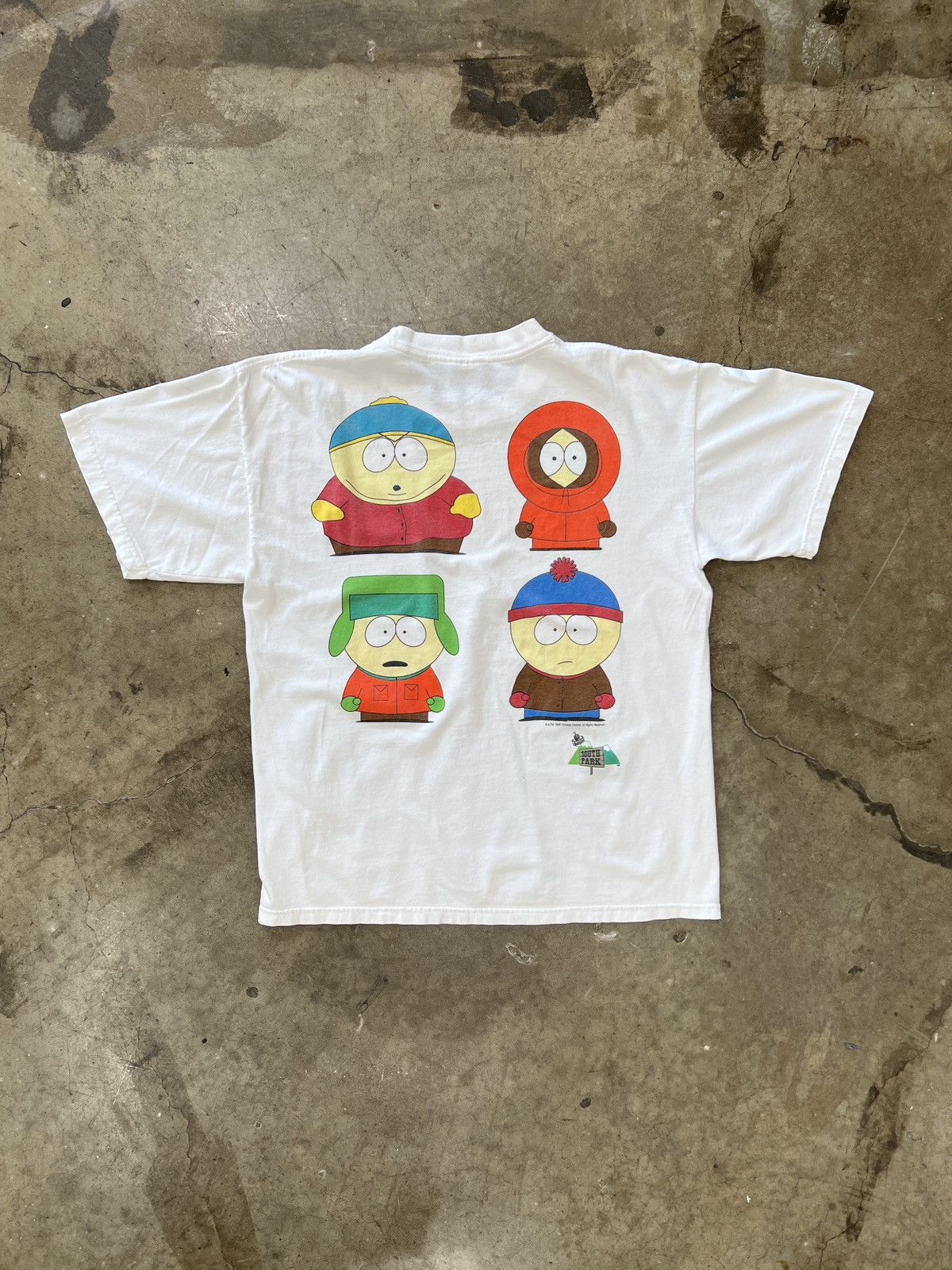 Vintage Vintage 1998 South Park Character Cast Cartman Kenny Large Size US L / EU 52-54 / 3 - 2 Thumbnail