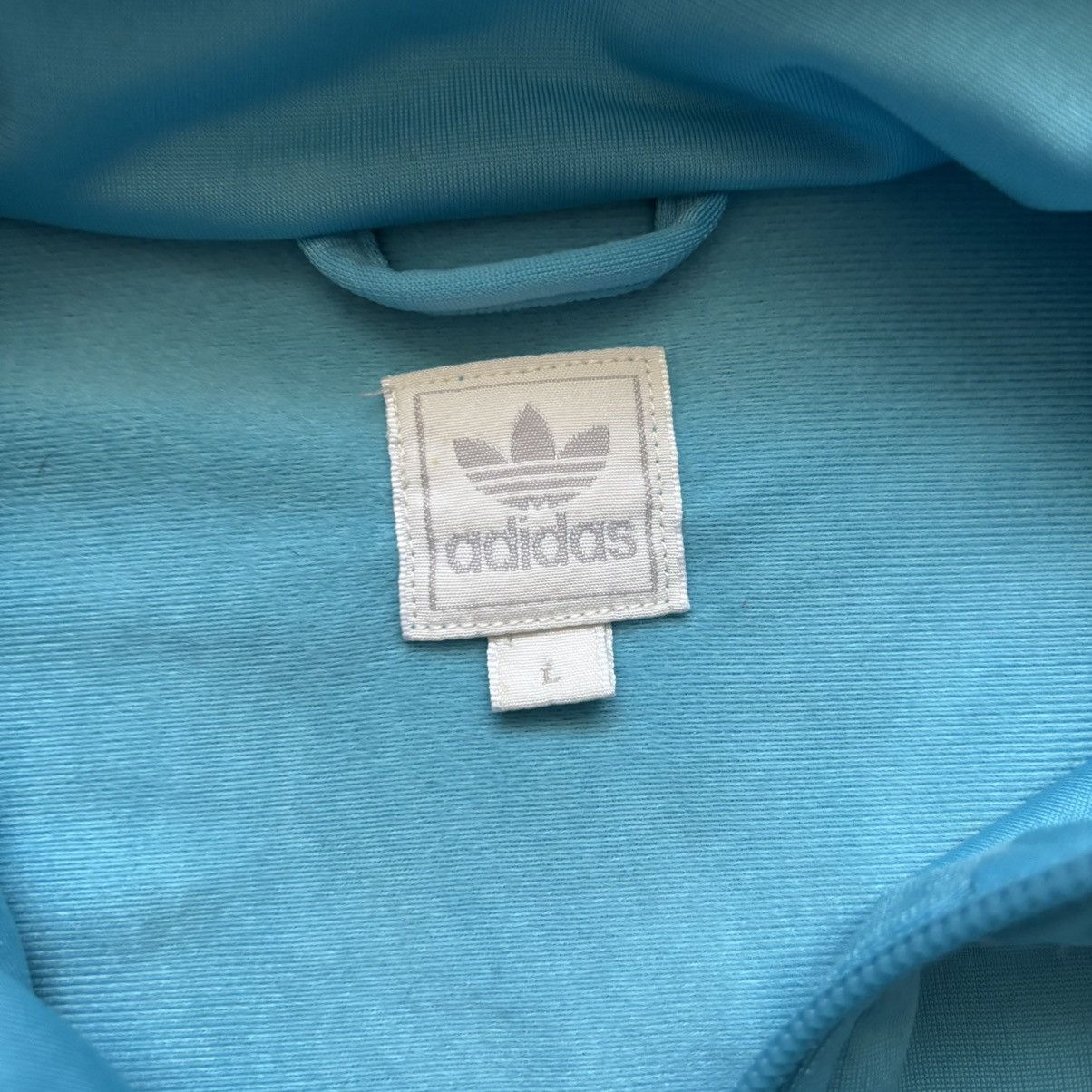 Adidas Vintage 00’s Y2K Adidas Track Jacket Light blue Size US L / EU 52-54 / 3 - 10 Thumbnail