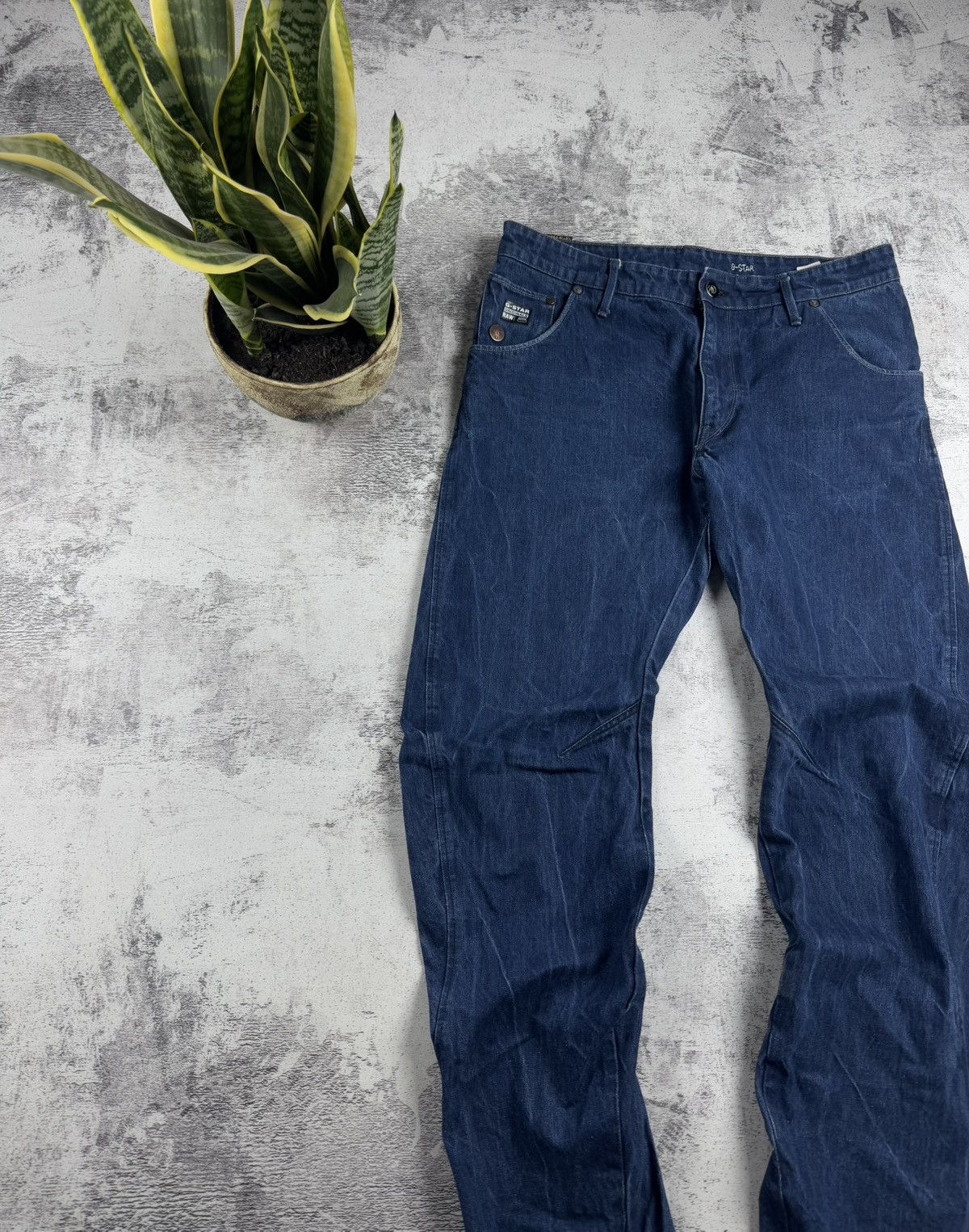 G-Star G-Star Loose Tapered Big Logo GS01 Embro Jeans Pants Bottoms Size US 36 / EU 52 - 12 Thumbnail