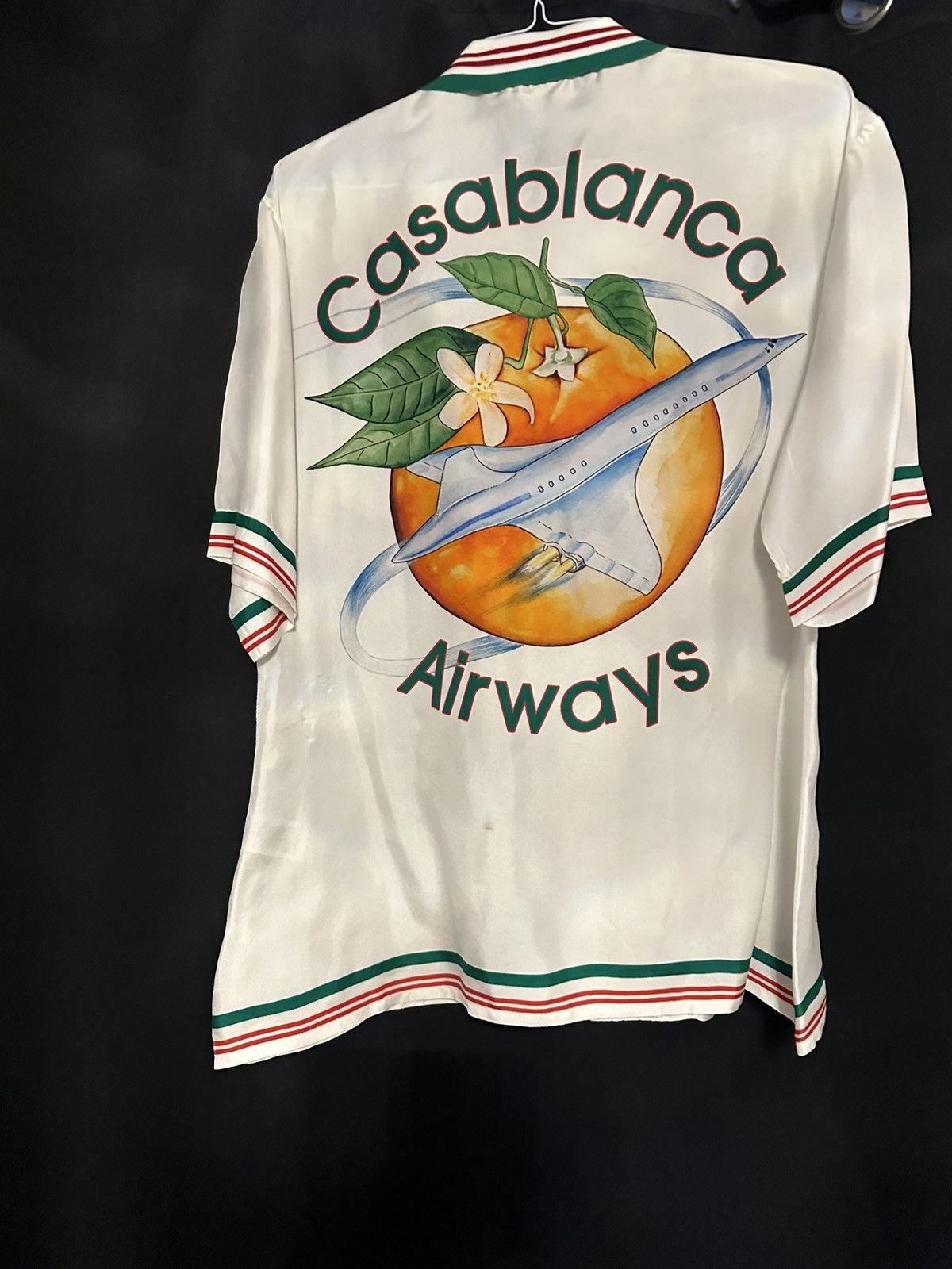 Casablanca Casablanca airways silk button up Size US XL / EU 56 / 4 - 2 Thumbnail