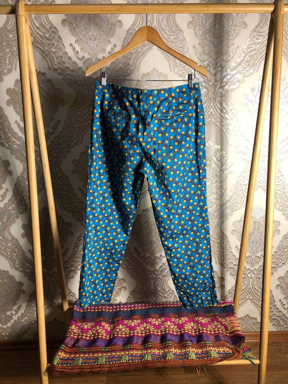 Etro VINTAGE ETRO MILANO ITALIAN DESIGNER PANTS CASUAL Y2K 90s Size 30" / US 8 / IT 44 - 9 Thumbnail
