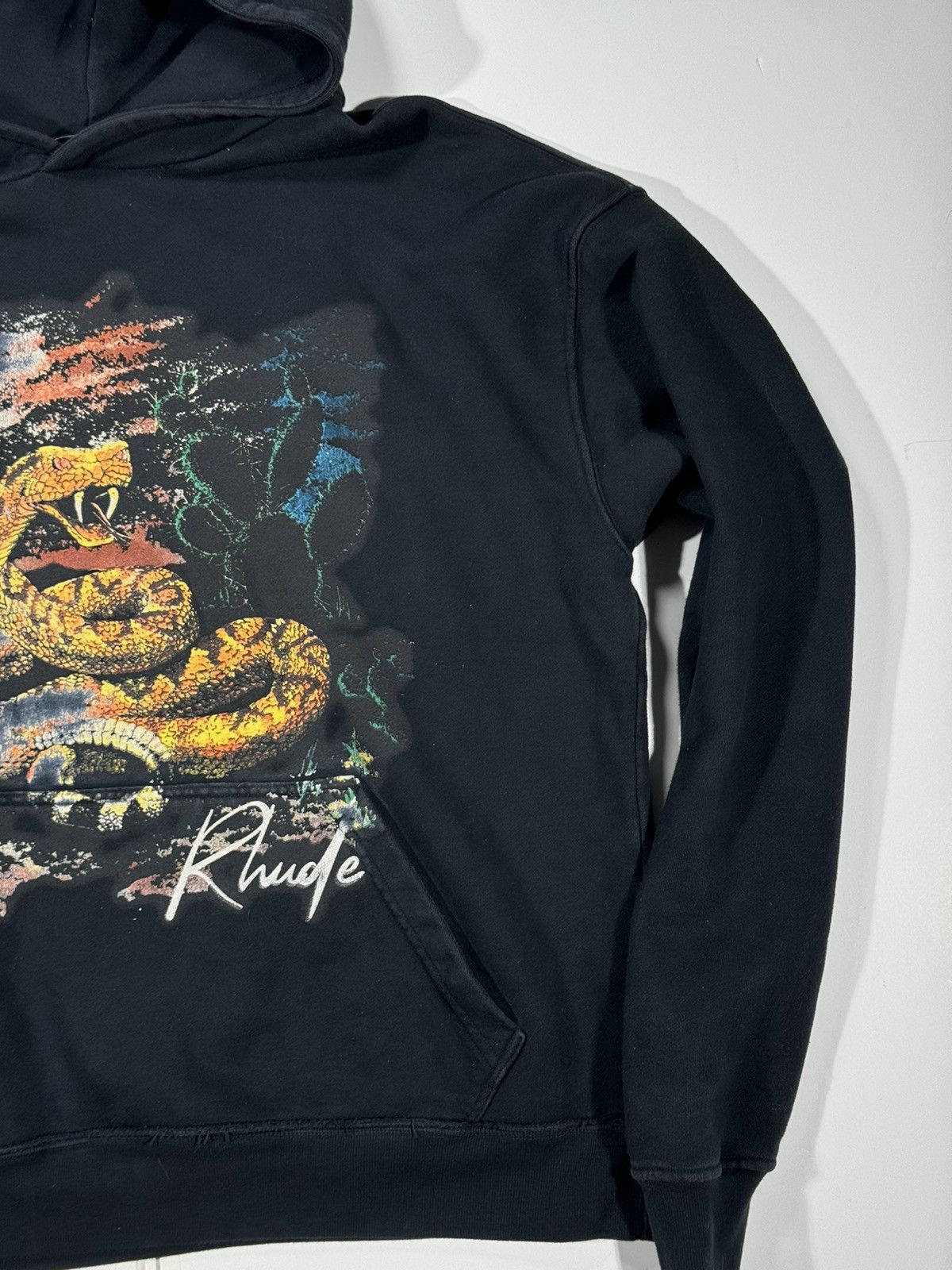 Rhude RHUDE Seven Snake Graphic Print Hoodie Sz XL Size US XL / EU 56 / 4 - 4 Thumbnail