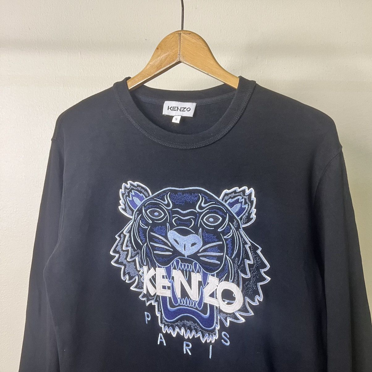 Kenzo KENZO PARIS EMBRIODERED TIGER CLASSIC SWEATSHIRT Size US S / EU 44-46 / 1 - 3 Thumbnail