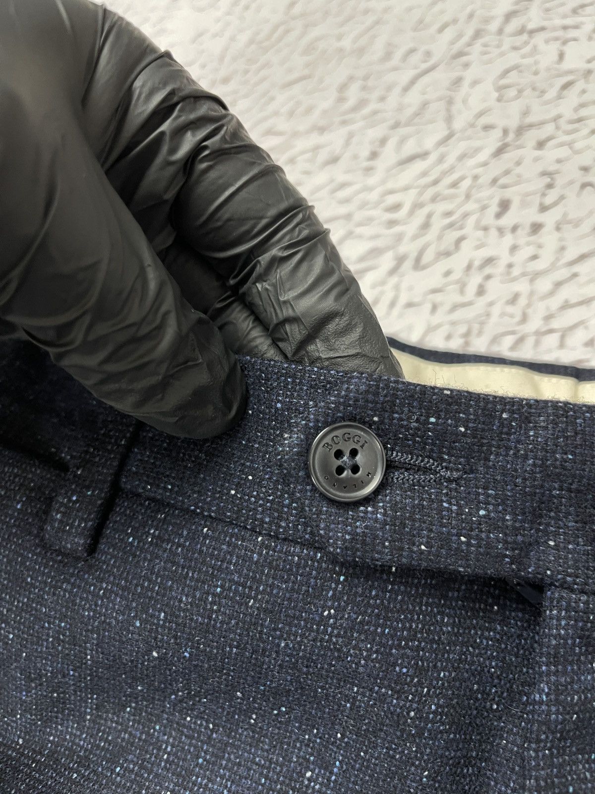 Boggi Boggi Milano wool silk dot pattern casual pants chinos Size US 40 / EU 56 - 10 Thumbnail