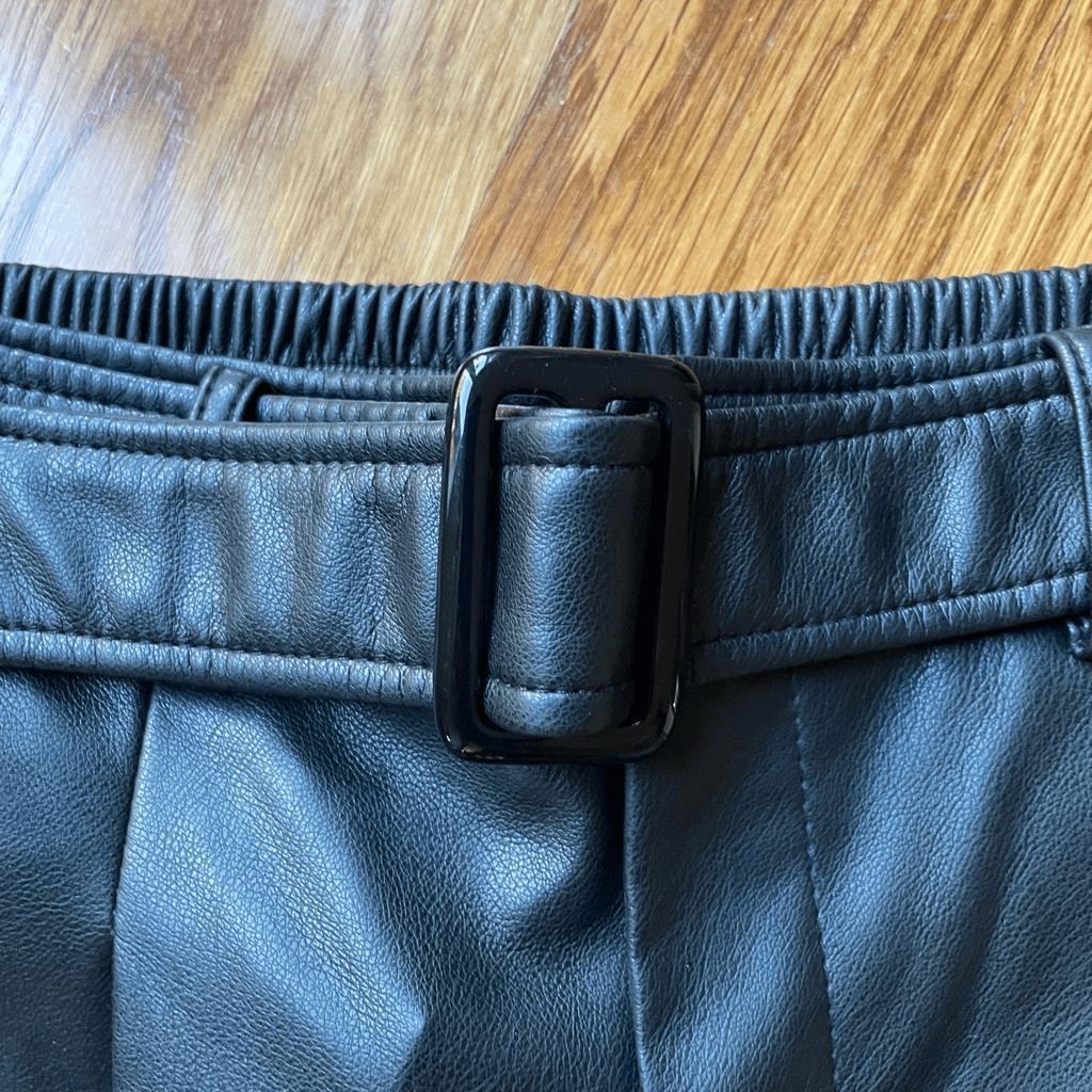 I.N.C INC International Concepts Womens Faux Leather Pants M High Size 30" / US 8 / IT 44 - 9 Thumbnail
