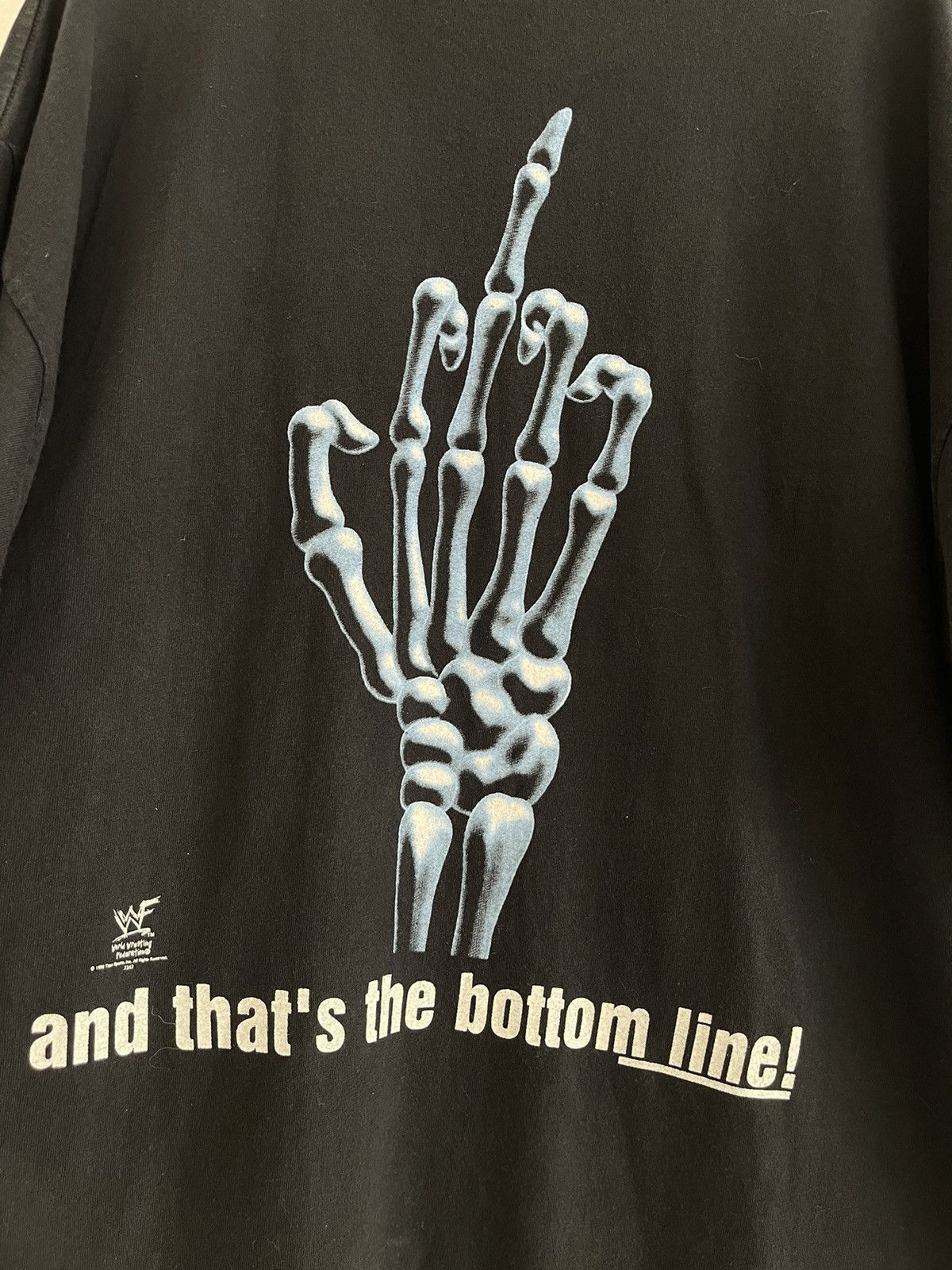 WWF Vintage 1998 Stone Cold Said So Middle Fingers Size US XL / EU 56 / 4 - 4 Thumbnail