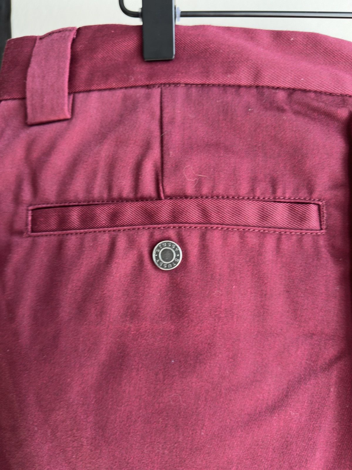 Stussy Chino Dress Pants Burgundy Size US 38 / EU 54 - 4 Thumbnail