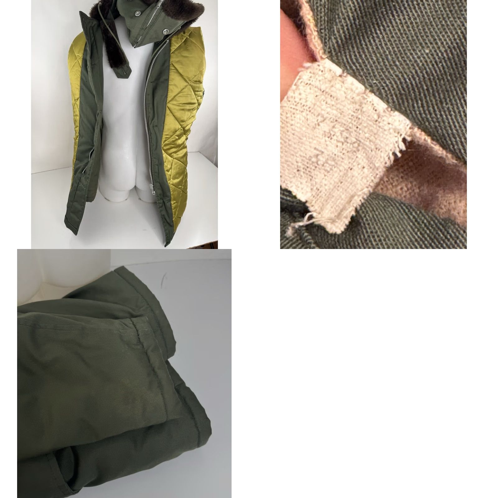 Vintage LL BEAN Cursive Vintage Hooded Mens 38 Chore Ranch Field Hunting Parka Jacket Shirt? Size US XXS / EU 40 - 8 Thumbnail