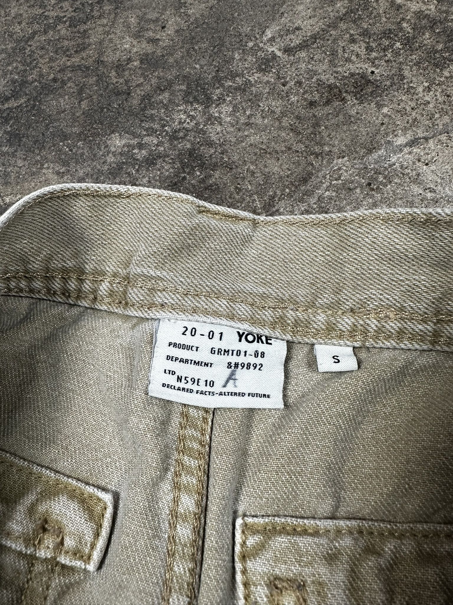 YOKE Yoke Oversized Carpenter Jeans Shorts Jorts Workwear Size US 30 / EU 46 - 5 Thumbnail