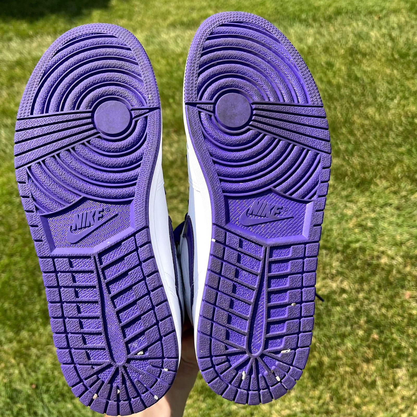 Jordan Brand × Nike Size 11.5 - Air Jordan 1 High OG Court Purple Women's Shoes Size US 11.5 / IT 41.5 - 6 Thumbnail