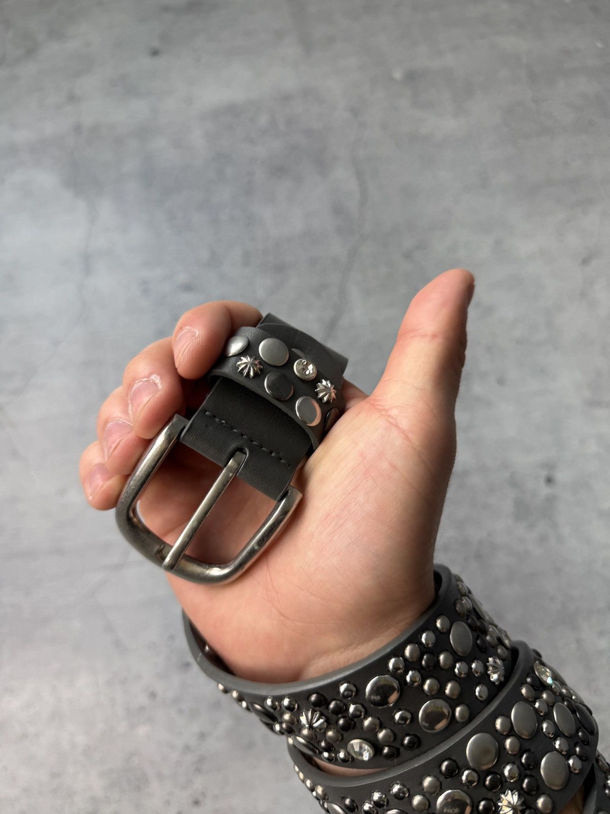 Other 00’s NUMBER NINE STYLE LEATHER RARE Y2K BELT VINTAGE Size ONE SIZE - 3 Thumbnail