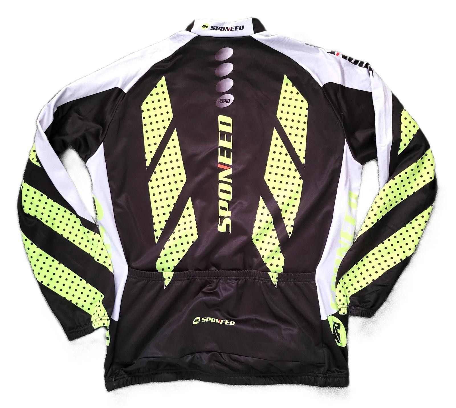 Other Sponeed Men’s XXL Cycling Jacket Black Neon Yellow Full Zip Size US XXL / EU 58 / 5 - 2 Thumbnail